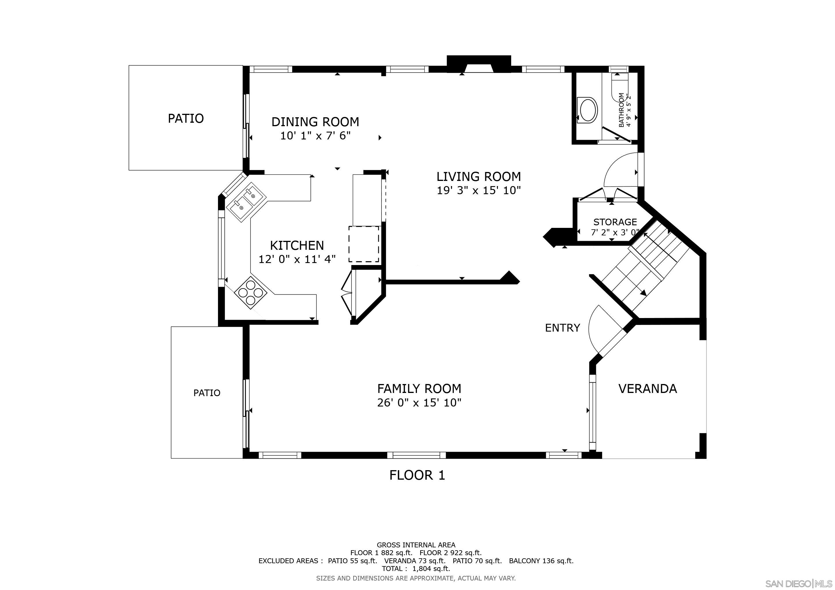 Detail Gallery Image 39 of 43 For 2198  Redwood Crst, Vista,  CA 92081 - 4 Beds | 2/1 Baths