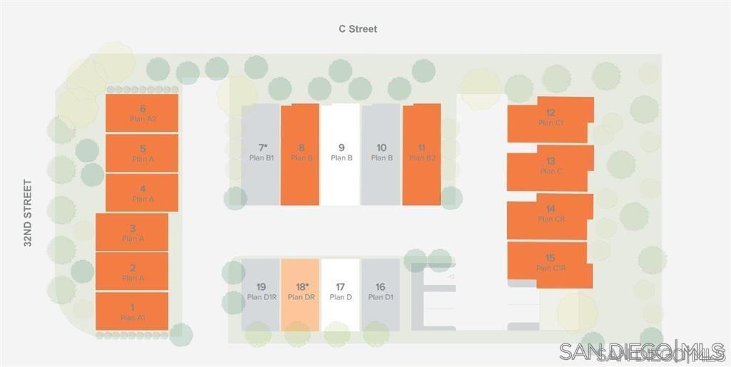 Detail Gallery Image 44 of 44 For 1055  32nd St  #8,  San Diego,  CA 92102 - 3 Beds | 2/1 Baths