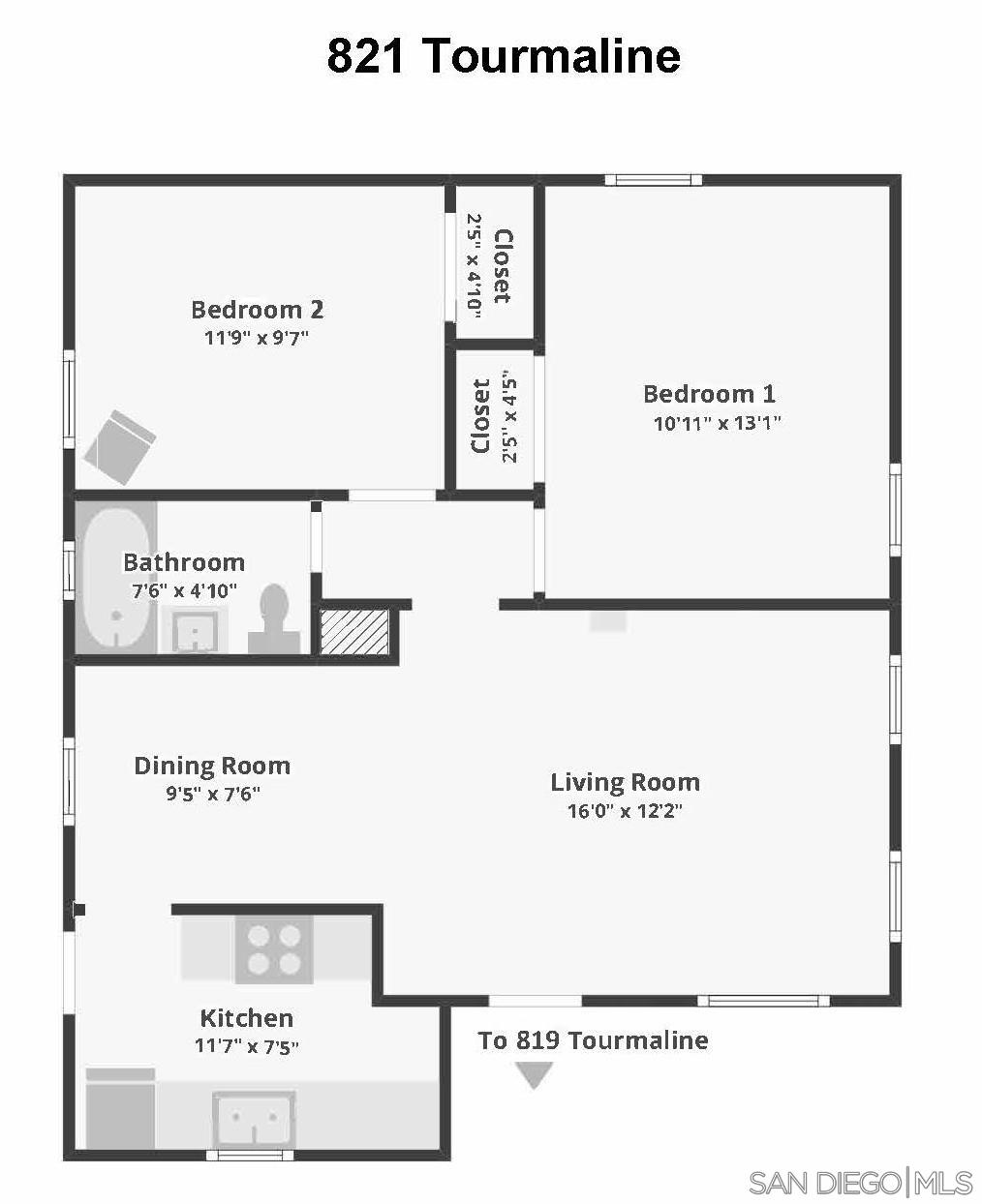 Detail Gallery Image 59 of 59 For 819-21  Tourmaline St, San Diego,  CA 92109 - – Beds | – Baths