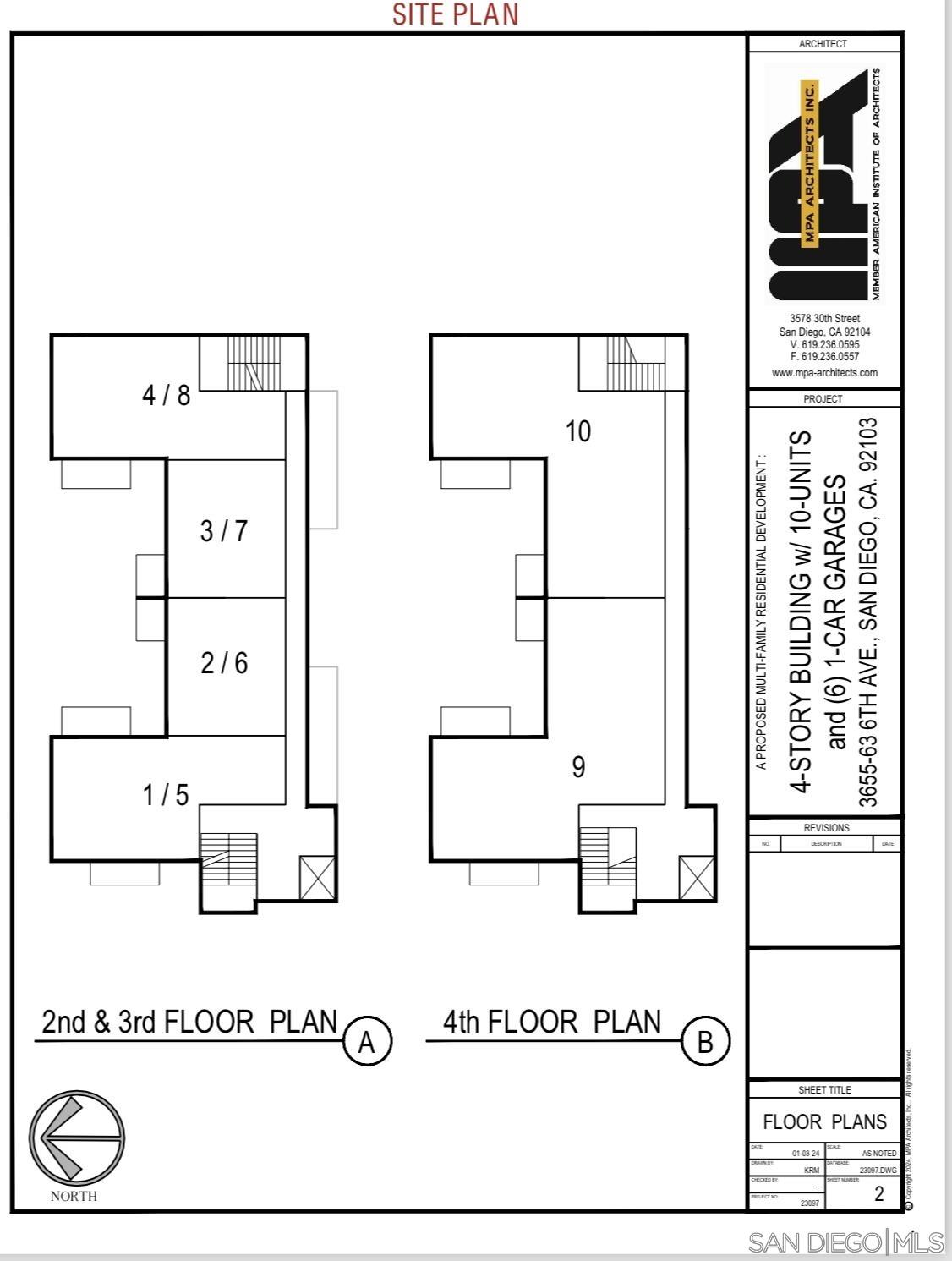 Detail Gallery Image 38 of 38 For 3655-63  6th Ave, San Diego,  CA 92103 - – Beds | – Baths