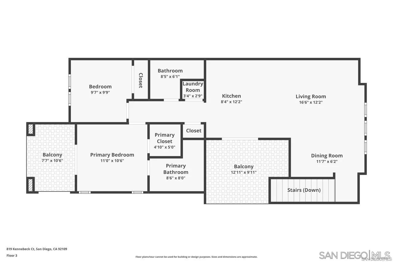 Detail Gallery Image 38 of 40 For 819  Kennebeck Ct, San Diego,  CA 92109 - 3 Beds | 2 Baths