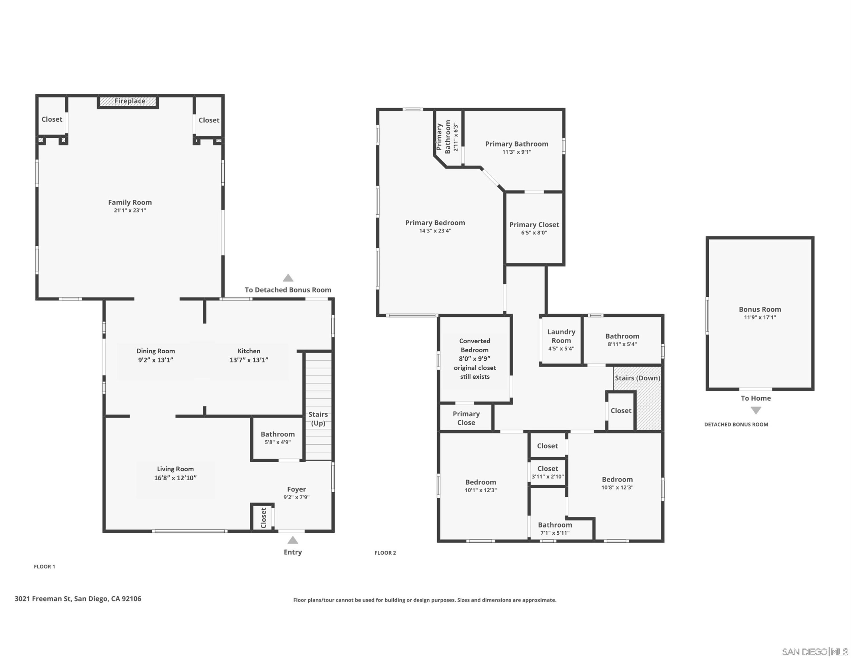 Detail Gallery Image 45 of 45 For 3021  Freeman, San Diego,  CA 92106 - 4 Beds | 3/1 Baths