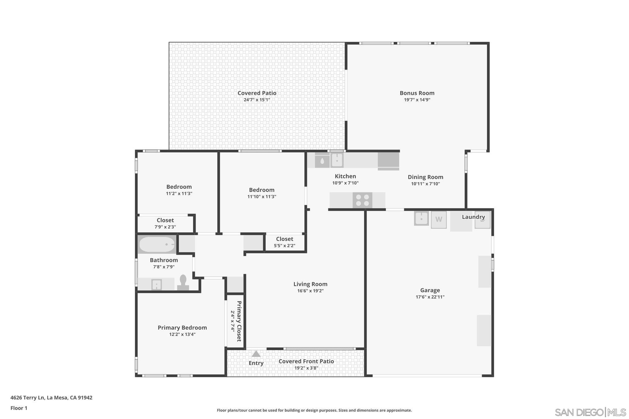 Detail Gallery Image 6 of 48 For 4626  Terry Lane, La Mesa,  CA 91942 - 3 Beds | 1 Baths