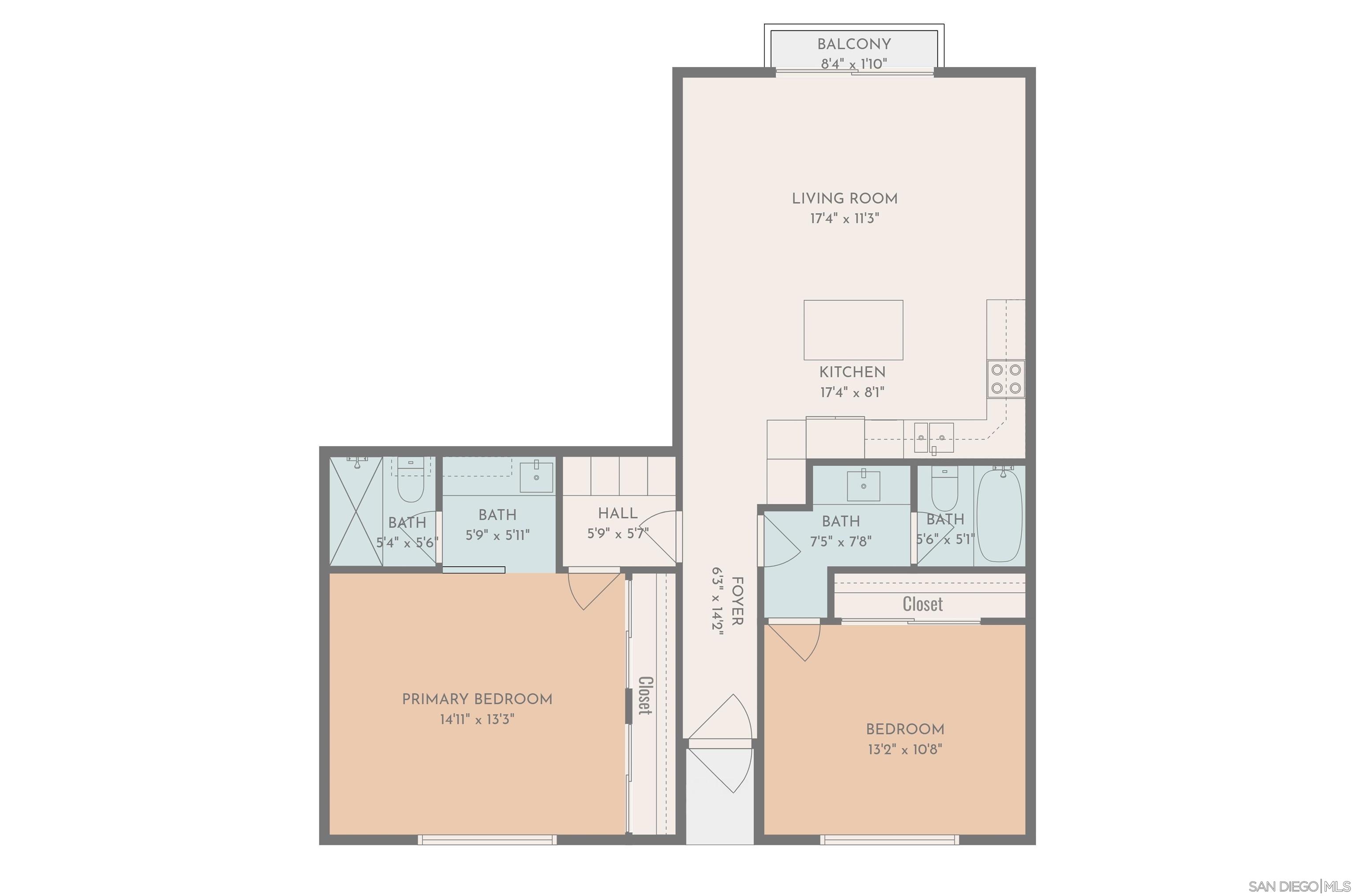 Detail Gallery Image 31 of 73 For 4878  Pescadero Ave  #103,  San Diego,  CA 92107 - 2 Beds | 2 Baths