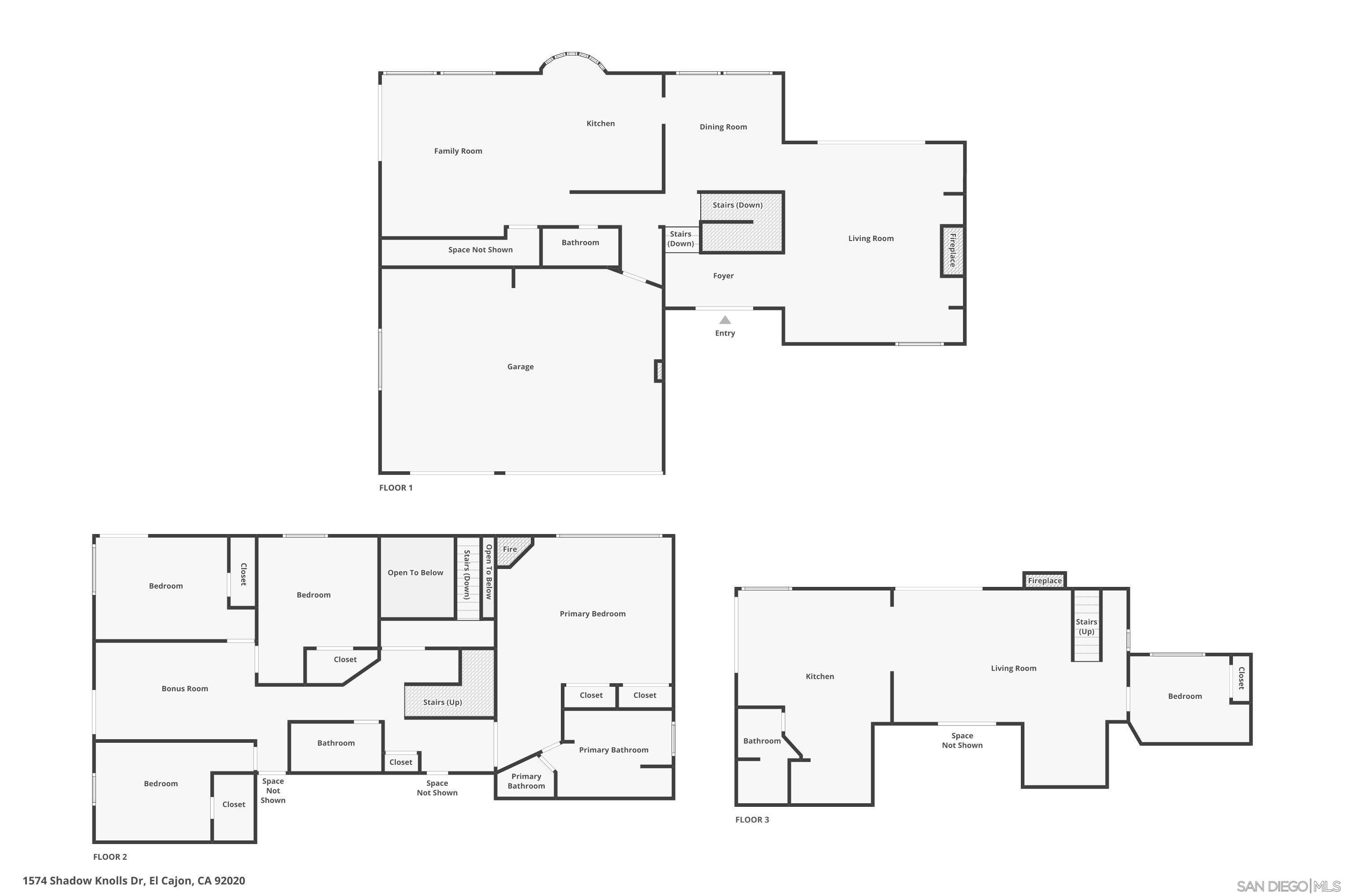 Detail Gallery Image 27 of 27 For 1574  Shadow Knolls Dr, El Cajon,  CA 92020 - 5 Beds | 3/1 Baths