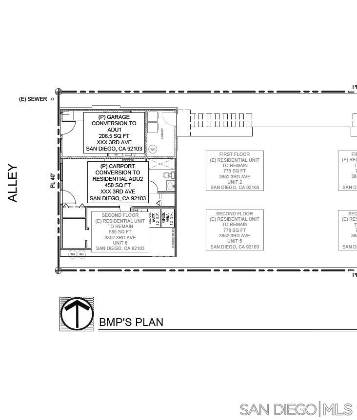 Detail Gallery Image 18 of 18 For 3852  3rd Avenue, San Diego,  CA 92103 - – Beds | – Baths