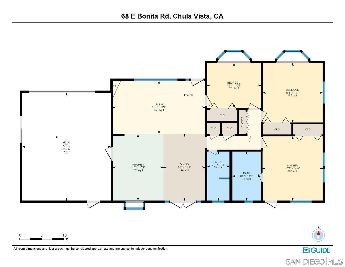 Detail Gallery Image 6 of 58 For 68 E Bonita Rd, Chula Vista,  CA 91910 - 3 Beds | 2 Baths