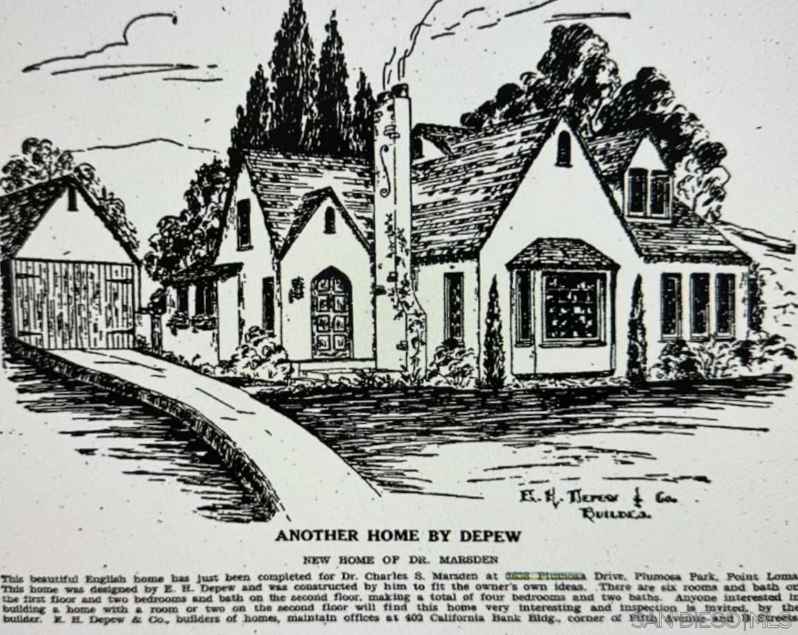 Detail Gallery Image 50 of 50 For 3638  Plumosa Drive, San Diego,  CA 92106 - 5 Beds | 2 Baths