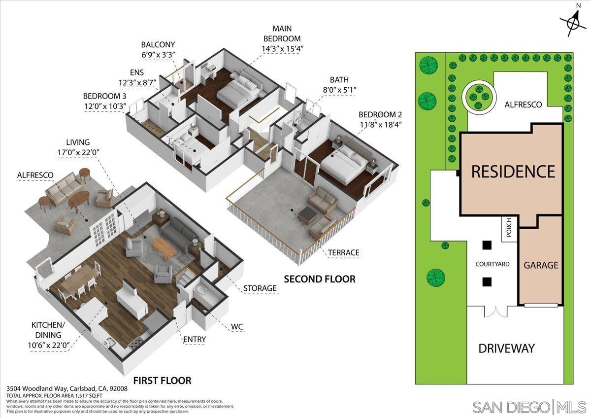 Detail Gallery Image 37 of 37 For 3504  Woodland Way, Carlsbad,  CA 92008 - 3 Beds | 2/1 Baths