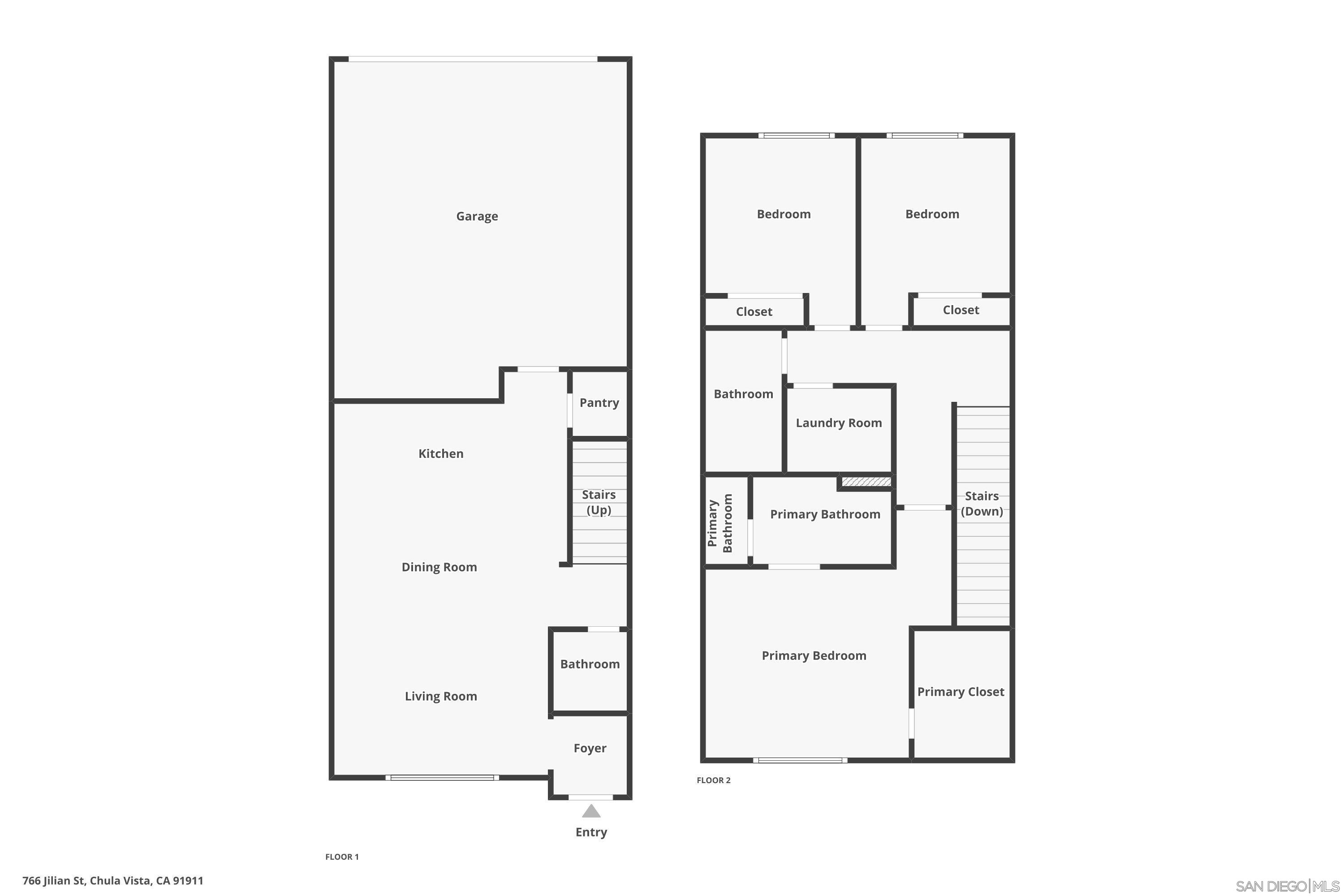 Detail Gallery Image 51 of 51 For 766  Jilian St  #2,  Chula Vista,  CA 91911 - 3 Beds | 2/1 Baths