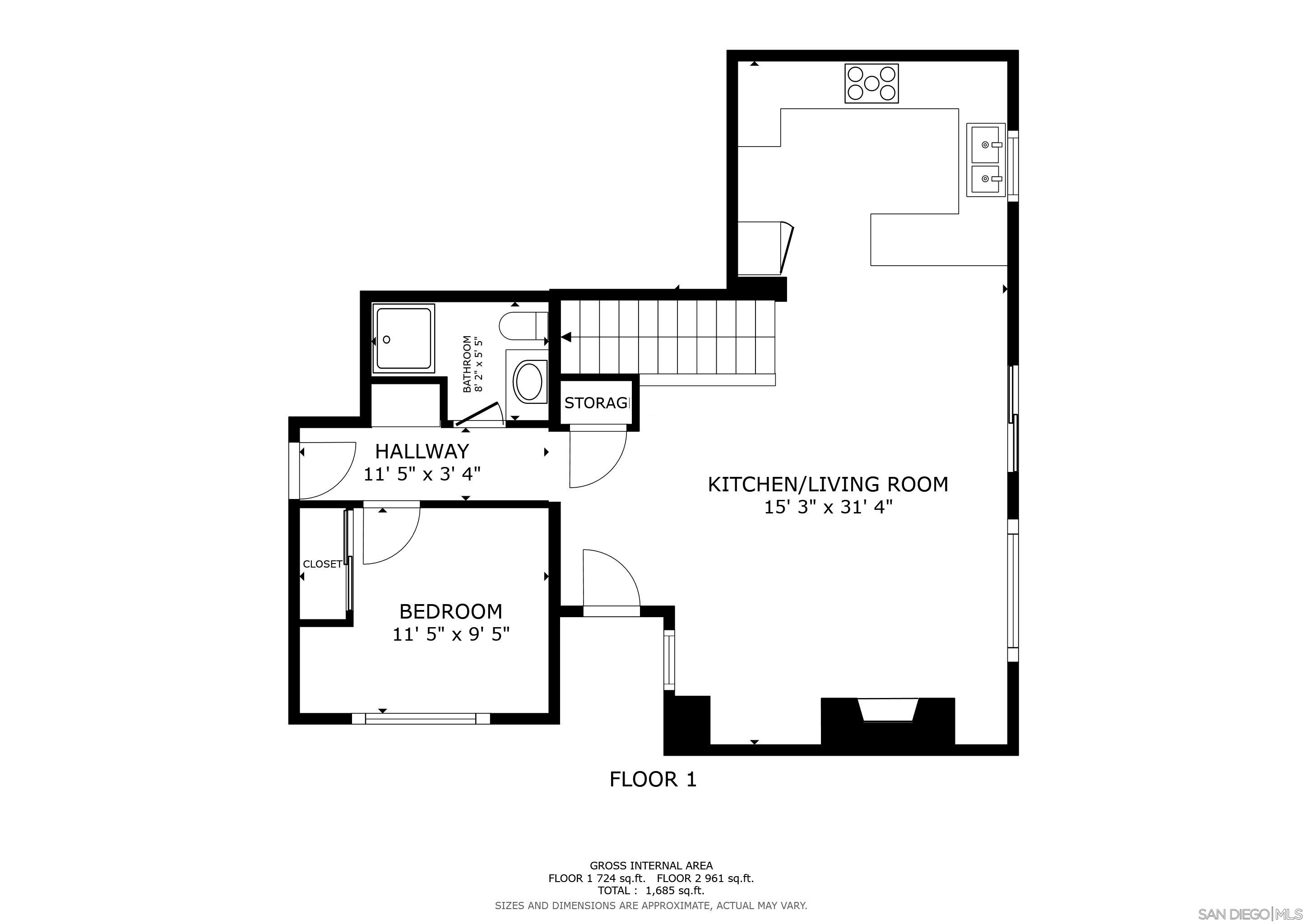 Detail Gallery Image 26 of 27 For 2732  Crown Ridge Rd  #3,  Chula Vista,  CA 91915 - 4 Beds | 2/1 Baths