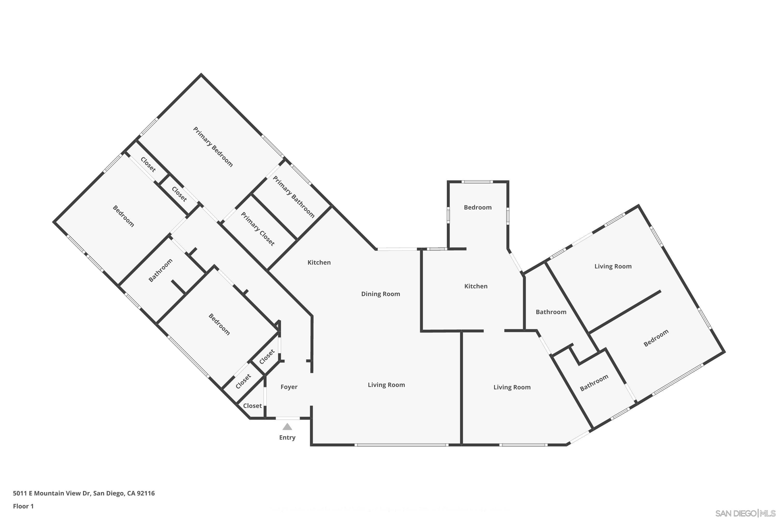 Detail Gallery Image 52 of 56 For 5011 E E Mountain View Dr, San Diego,  CA 92116 - 3 Beds | 3 Baths