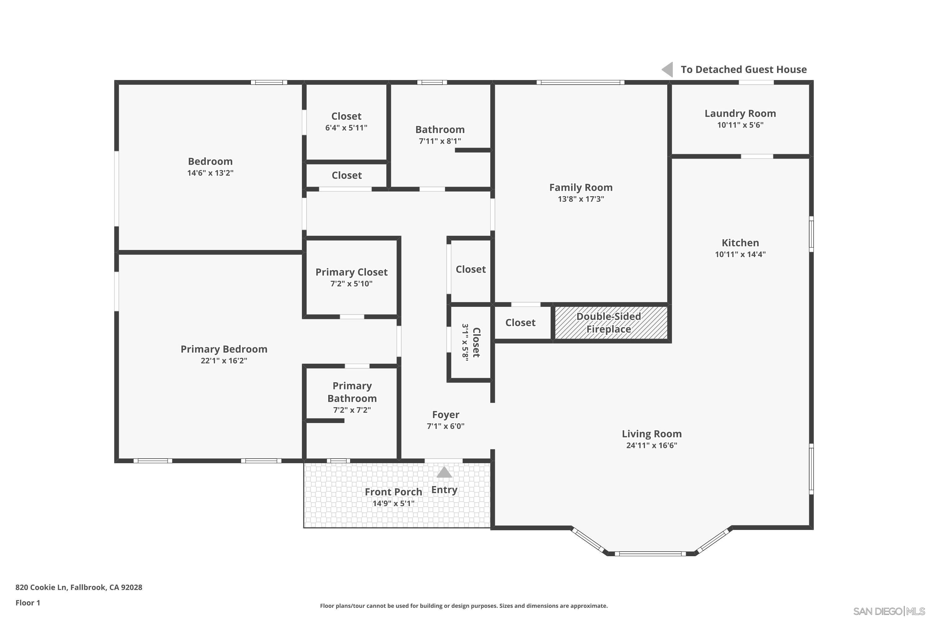 Detail Gallery Image 5 of 48 For 820  Cookie Lane, Fallbrook,  CA 92028 - 4 Beds | 3 Baths