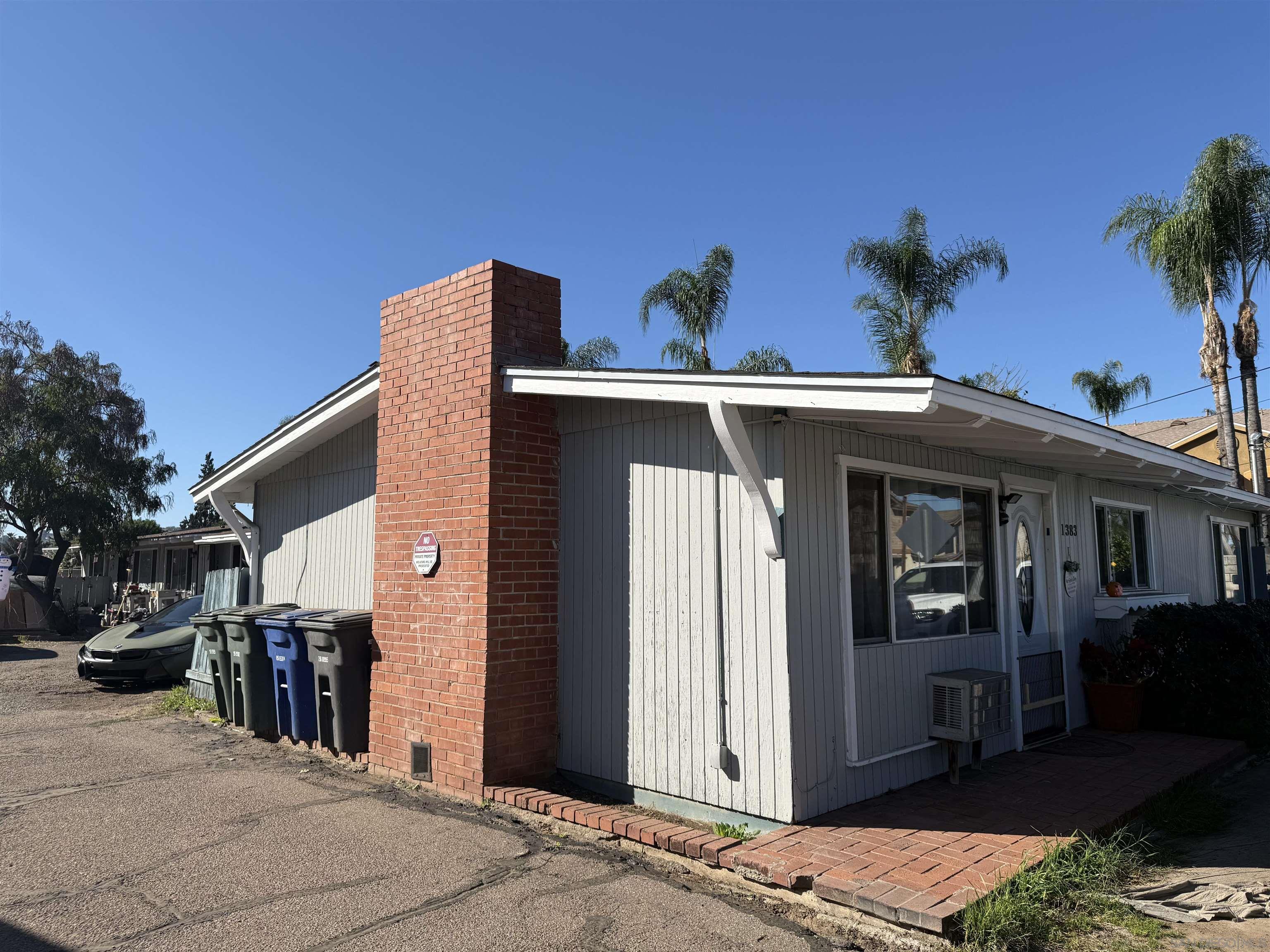 Detail Gallery Image 2 of 8 For 1383-87  Oakdale Avenue, El Cajon,  CA 92021 - – Beds | – Baths