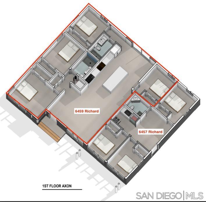 Detail Gallery Image 14 of 22 For 6459  Richard St., San Diego,  CA 92115 - 7 Beds | 3 Baths