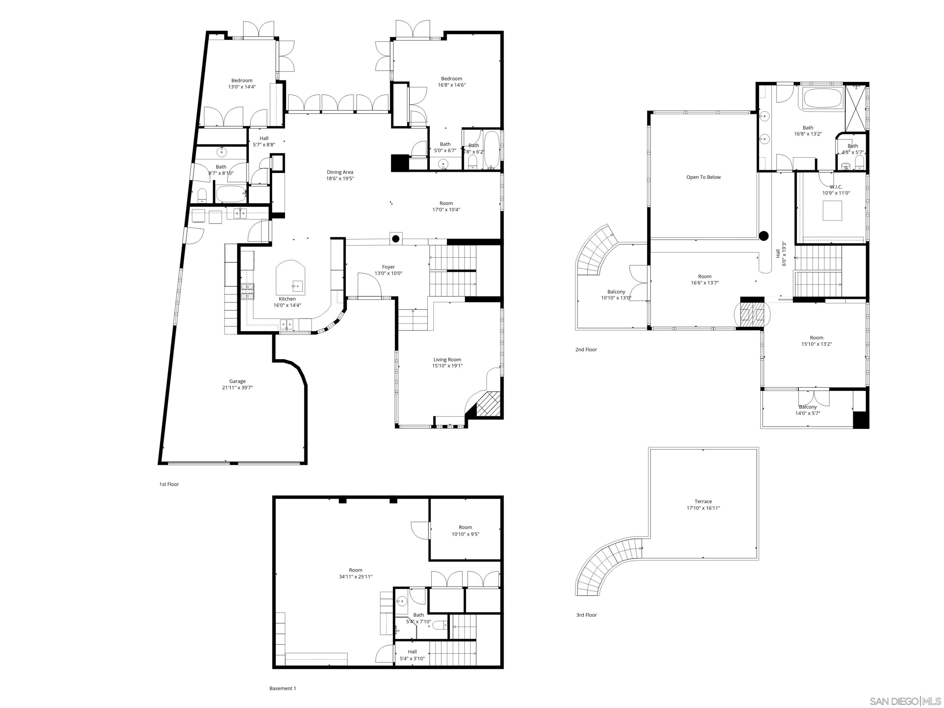 Detail Gallery Image 41 of 41 For 2320  Camino Del Collado, La Jolla,  CA 92037 - 3 Beds | 4 Baths