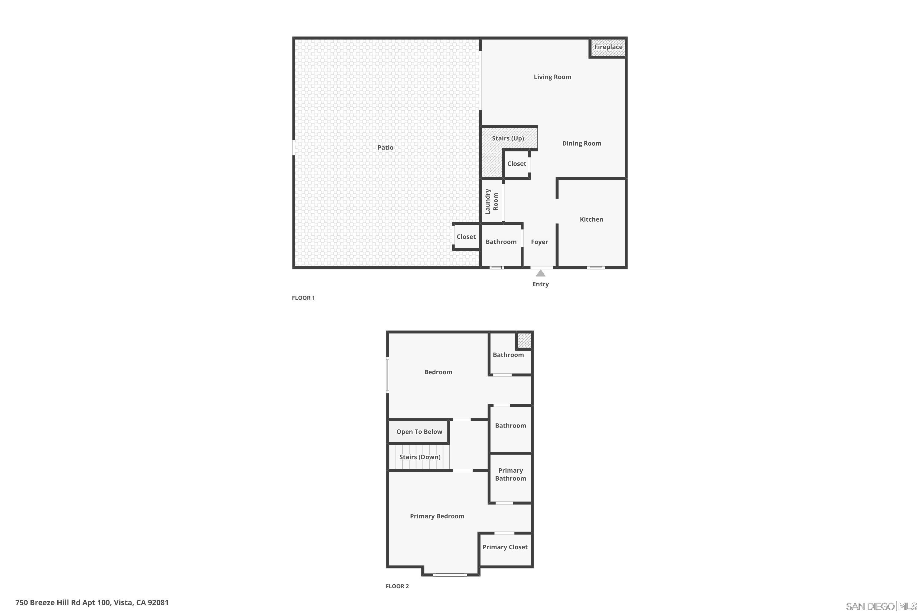 Detail Gallery Image 39 of 39 For 750  Breeze Hill Rd  #100,  Vista,  CA 92081 - 2 Beds | 2/1 Baths