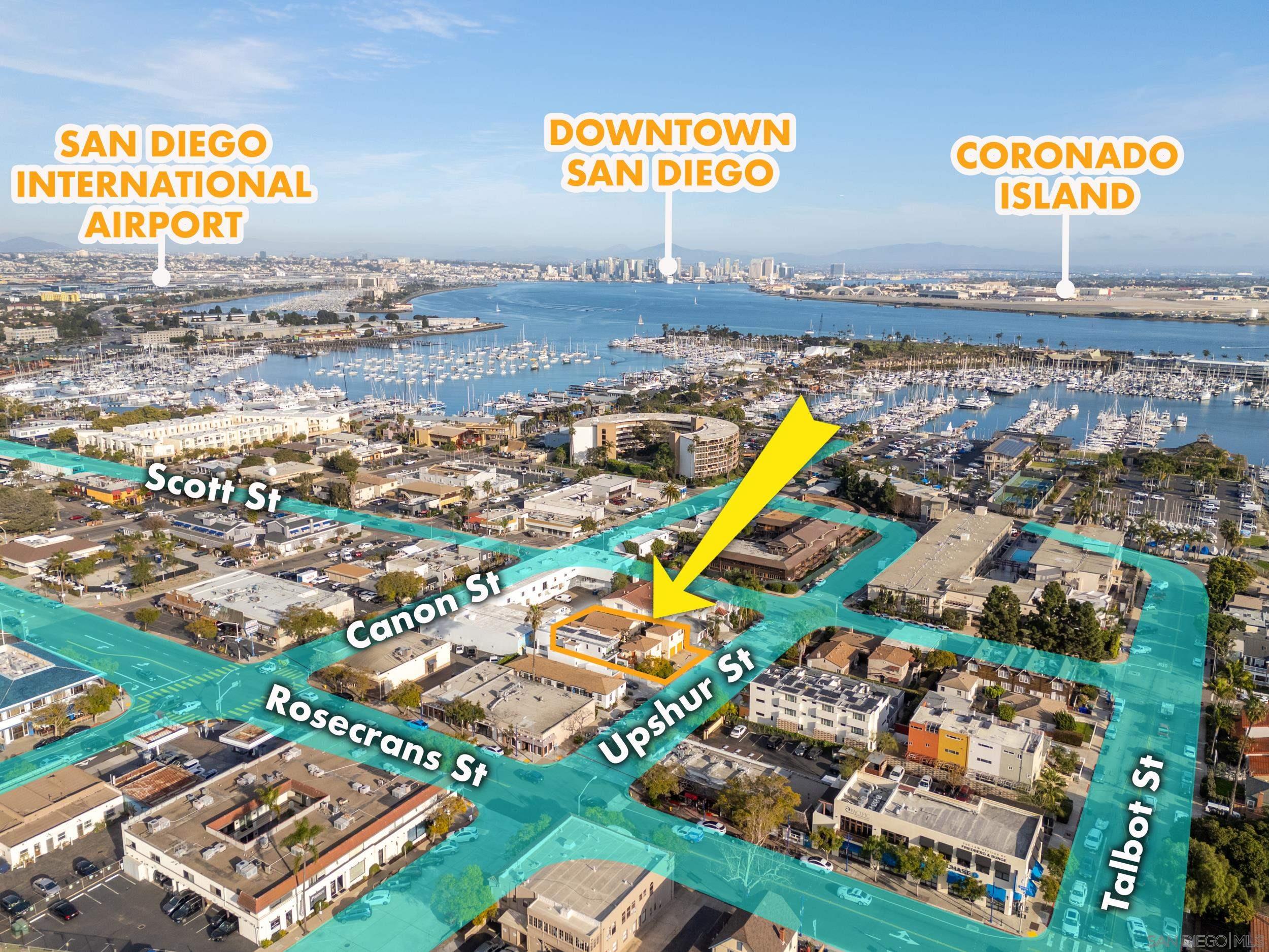 Detail Gallery Image 6 of 7 For 2918-28  Upshur St, San Diego,  CA 92106 - – Beds | – Baths