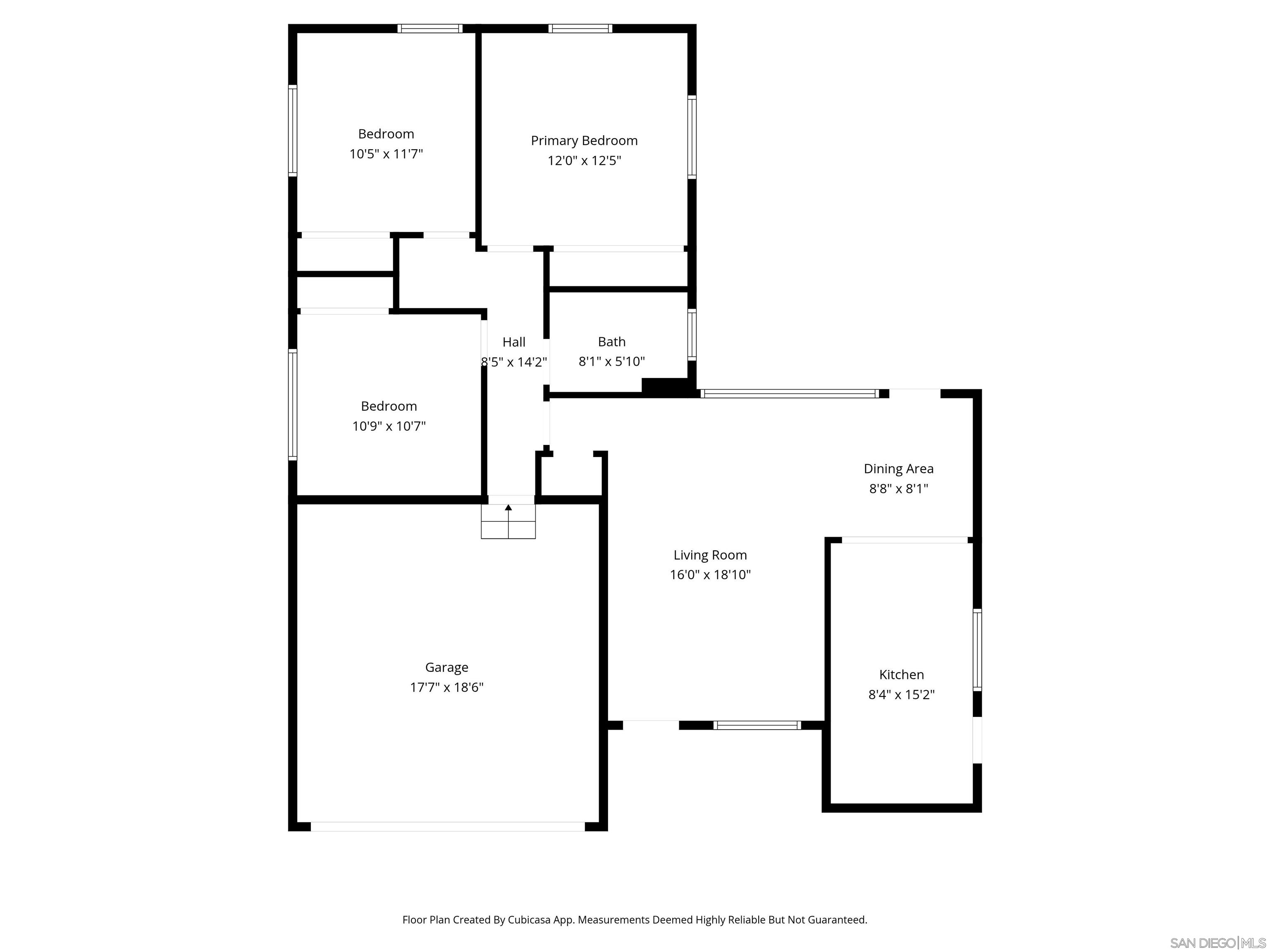 Detail Gallery Image 8 of 63 For 7225  Baldrich St, La Mesa,  CA 91942 - 3 Beds | 1 Baths