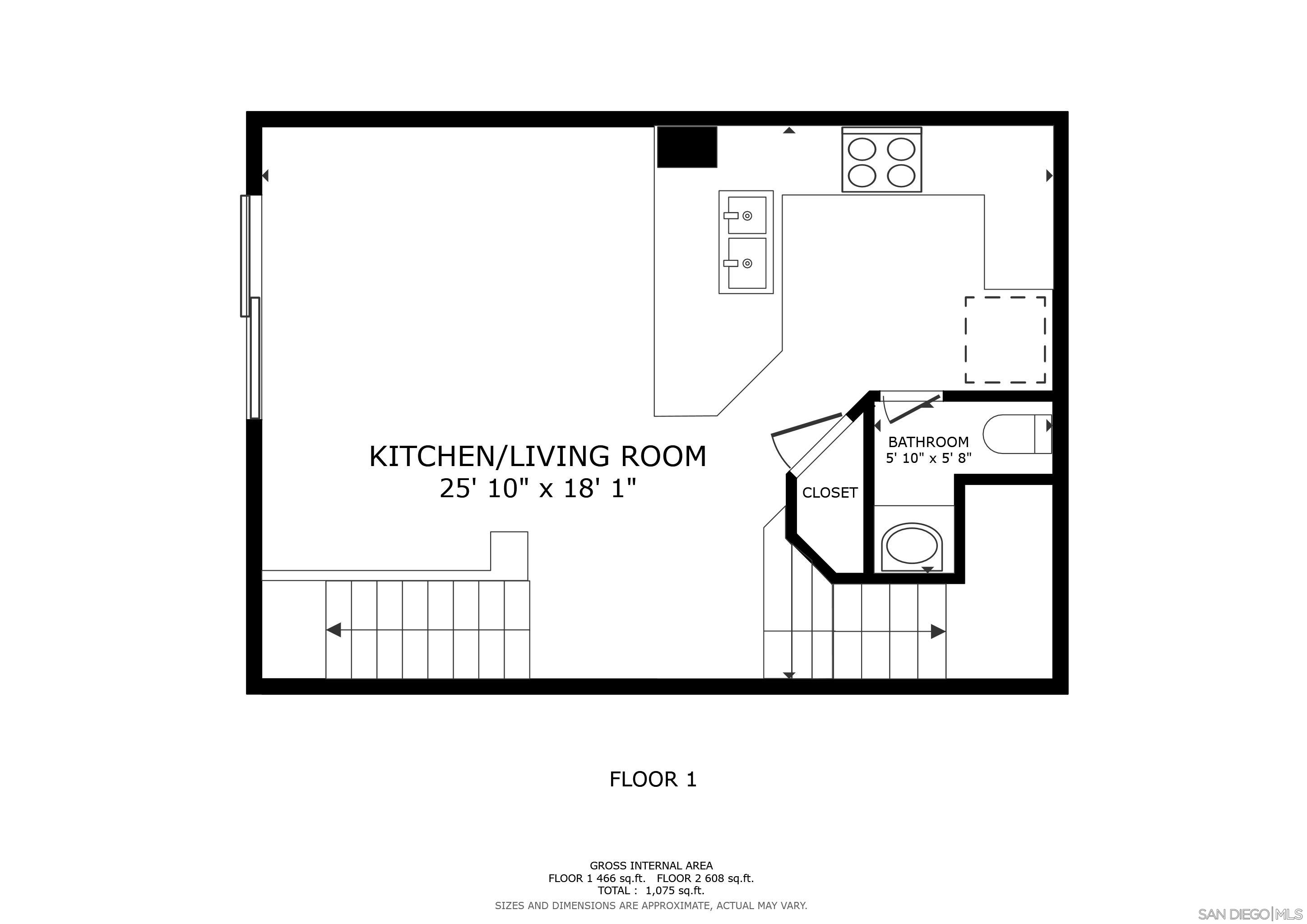 Detail Gallery Image 22 of 23 For 2533  Antlers Way, San Marcos,  CA 92078 - 2 Beds | 2/1 Baths