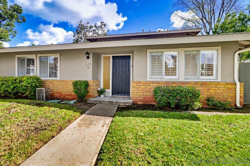 Detail Gallery Image 2 of 29 For 929  Amistad Ct  a,  El Cajon,  CA 92019 - 2 Beds | 1 Baths