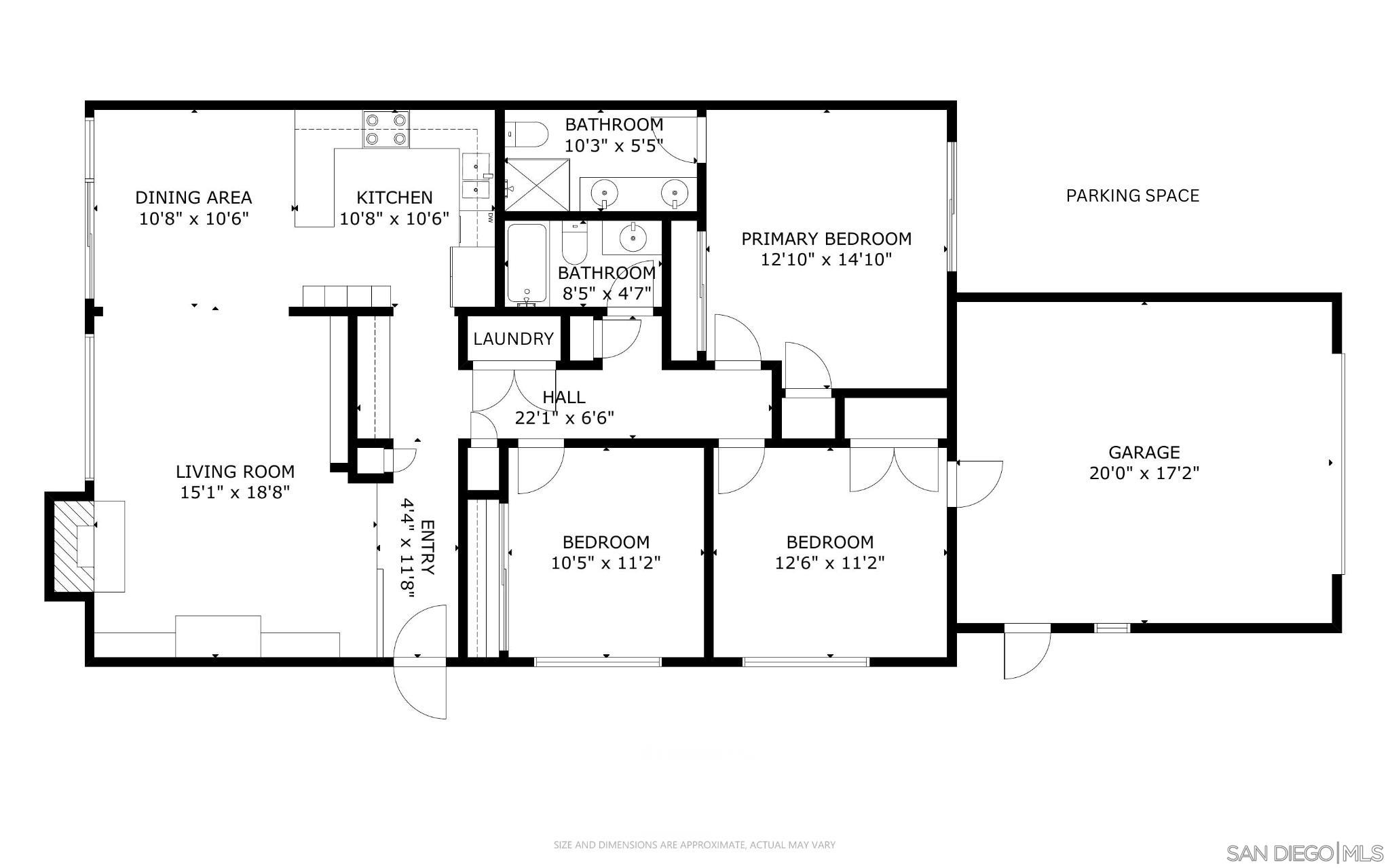 Detail Gallery Image 30 of 37 For 8770  Caminito Sueno, La Jolla,  CA 92037 - 3 Beds | 2 Baths