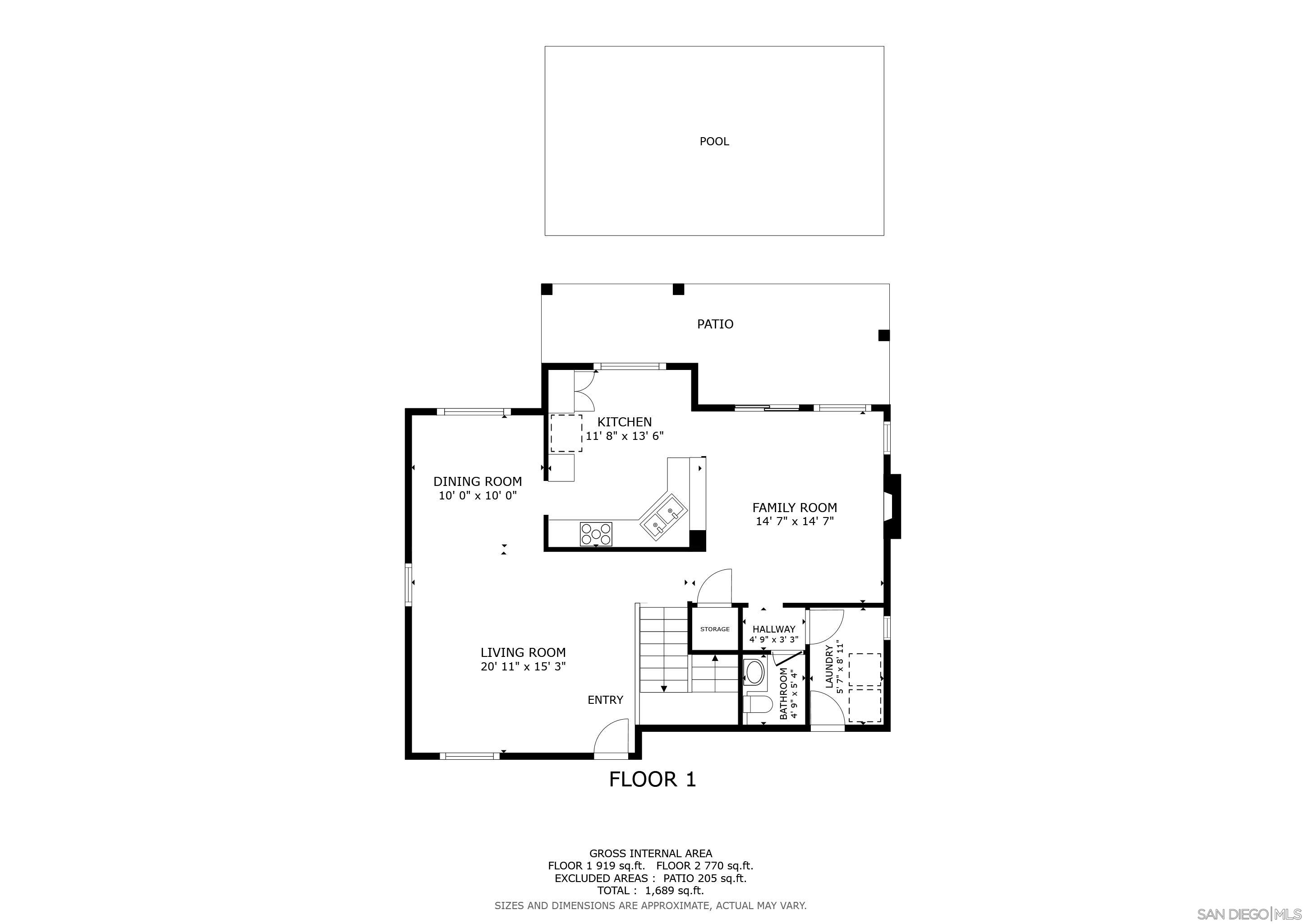 Detail Gallery Image 18 of 19 For 740  Avenida Codorniz, San Marcos,  CA 92069 - 3 Beds | 2/1 Baths