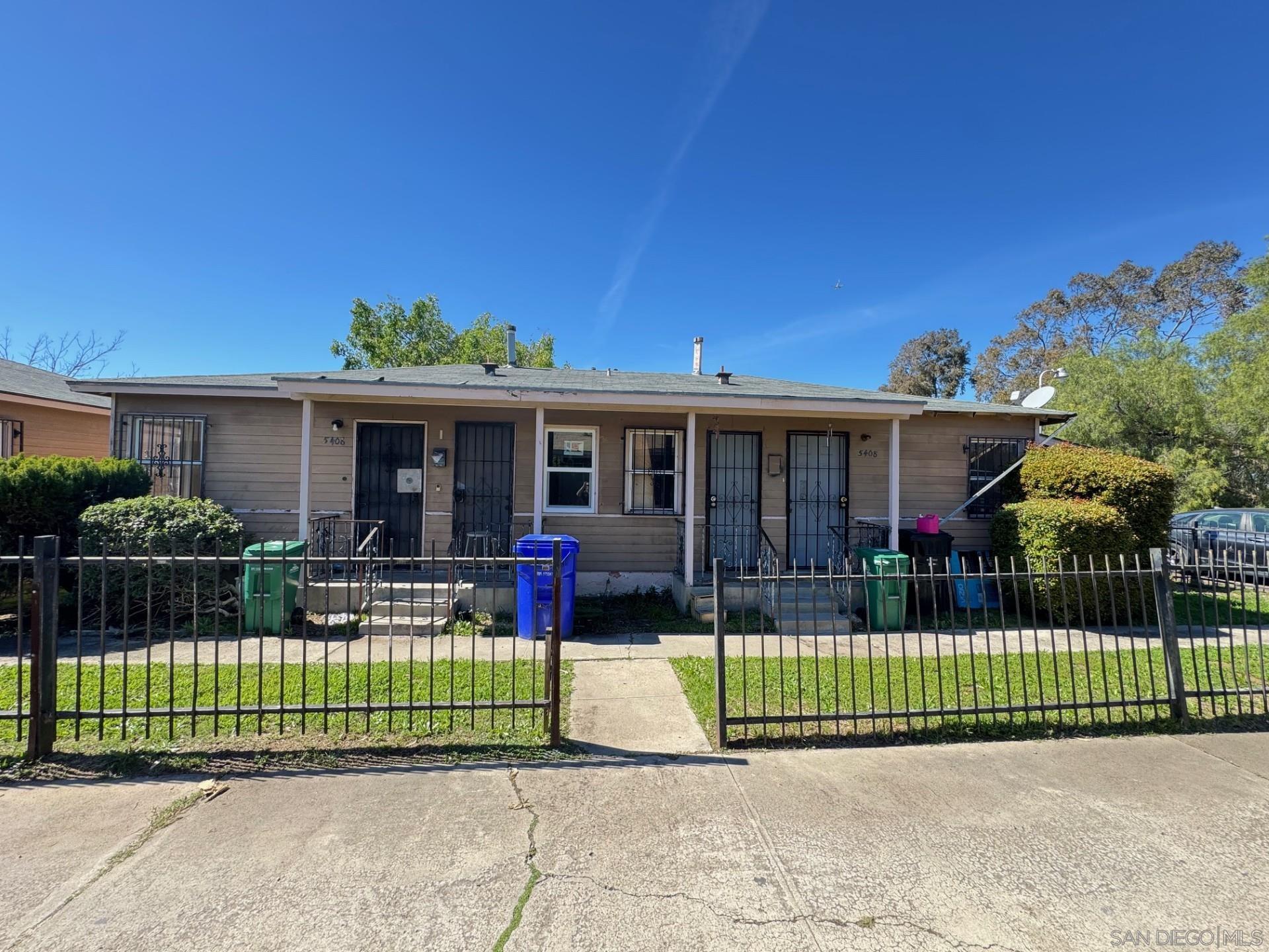 Detail Gallery Image 2 of 5 For 5402-8  Churchward St, San Diego,  CA 92114 - – Beds | – Baths