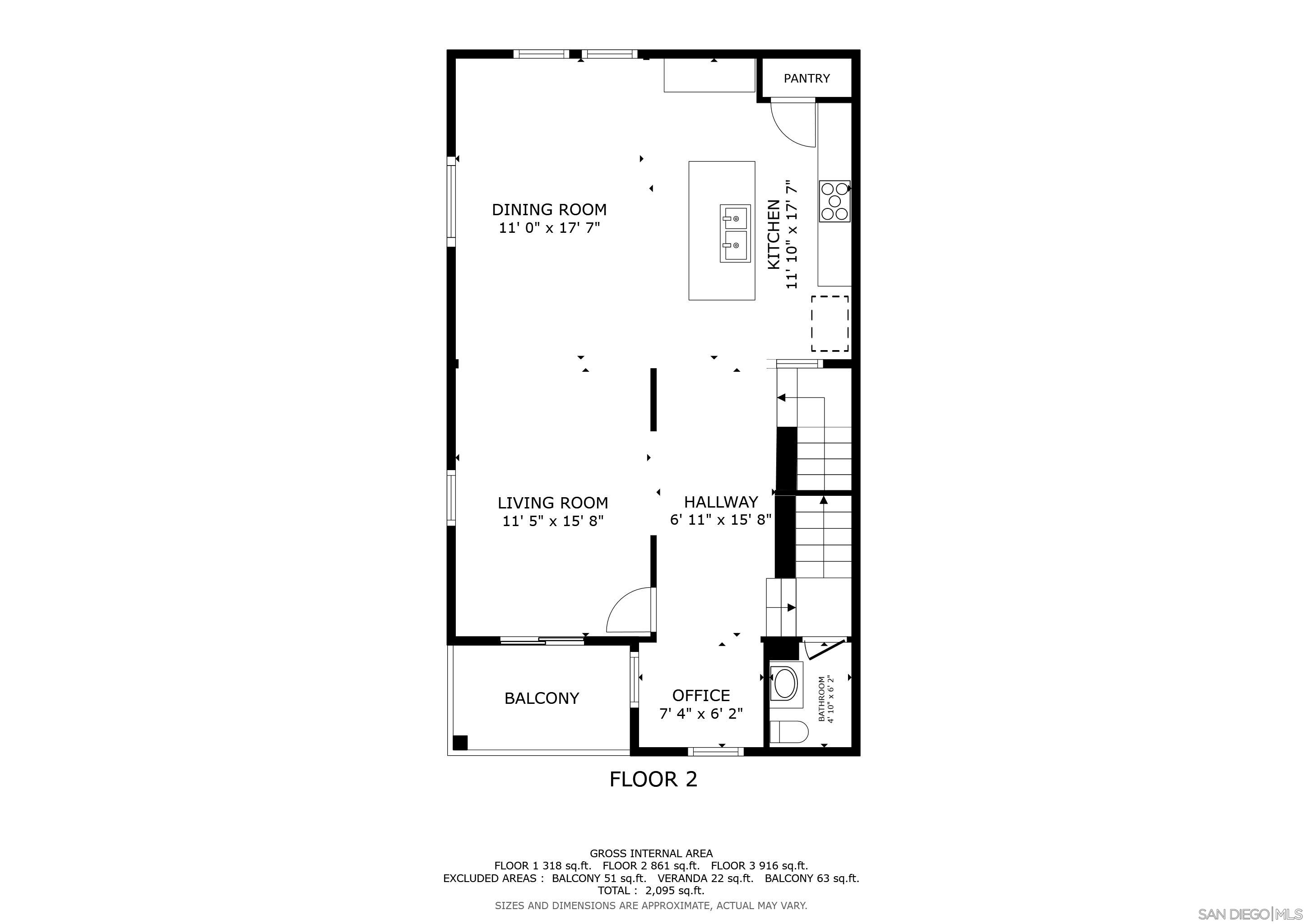 Detail Gallery Image 26 of 27 For 1830  Ascella Dr  #6,  Chula Vista,  CA 91915 - 4 Beds | 3/1 Baths