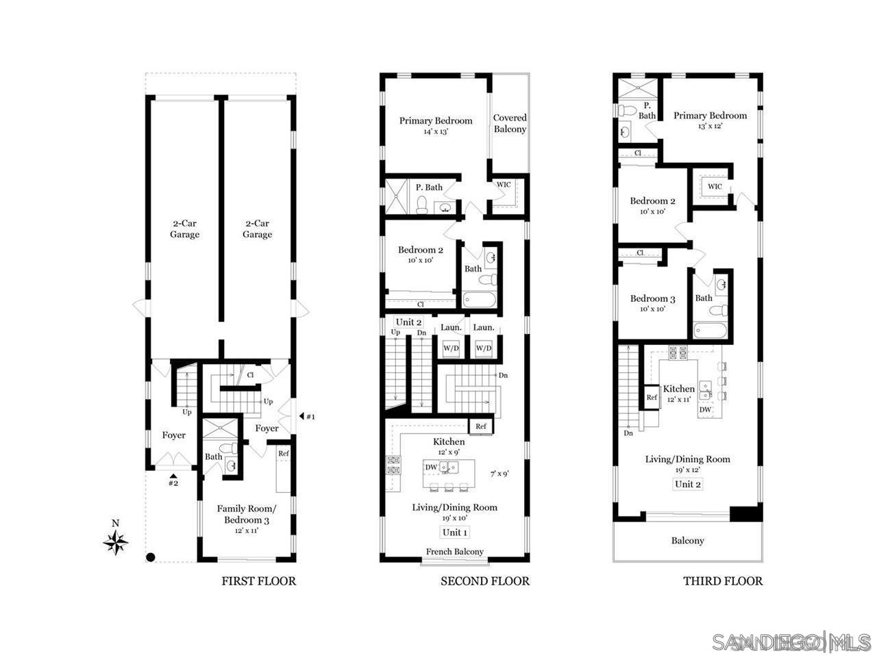 Detail Gallery Image 45 of 45 For 719  Jersey Ct, San Diego,  CA 92109 - 2 Beds | 1 Baths