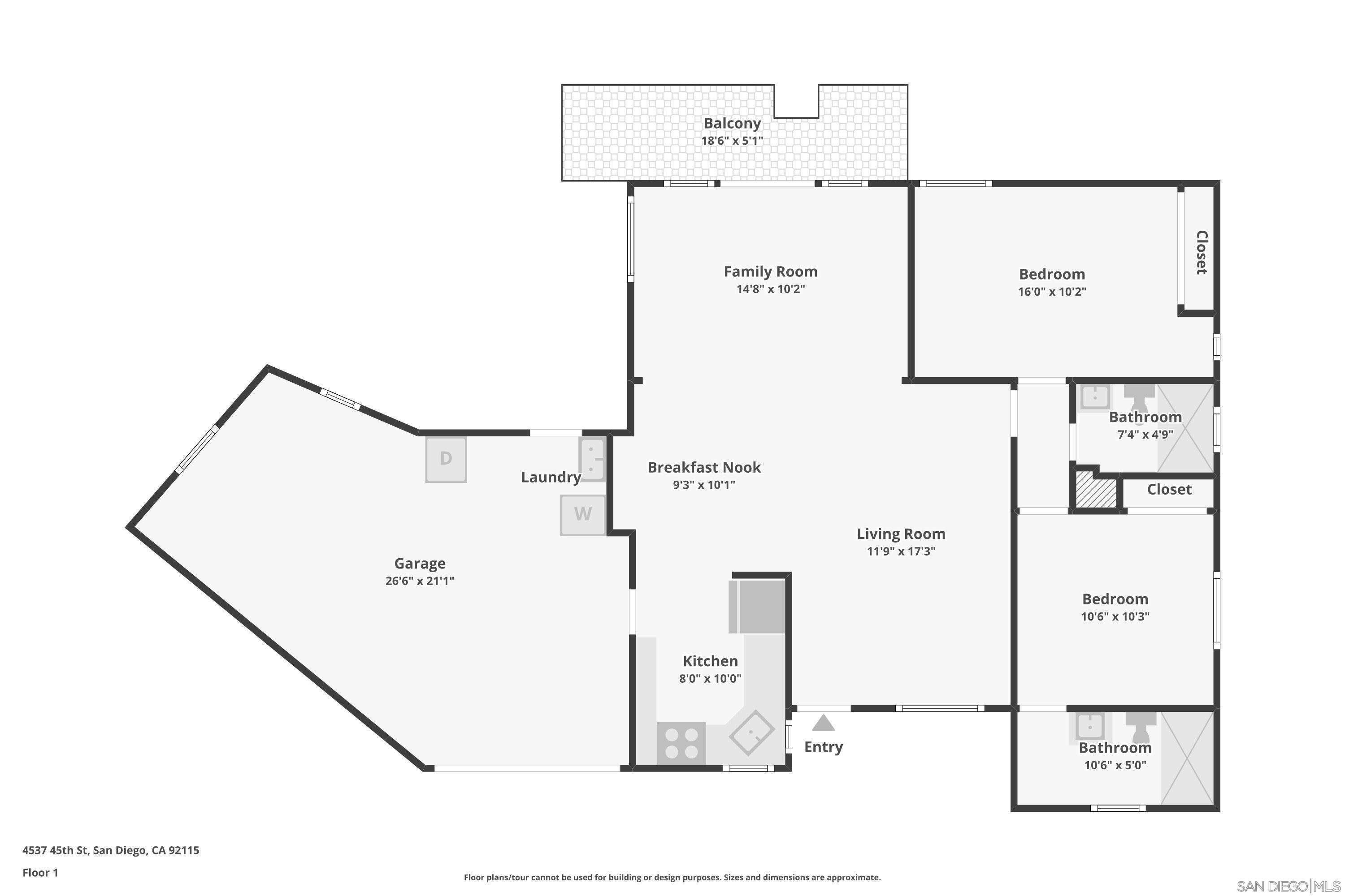 Detail Gallery Image 32 of 33 For 4537  45th St, San Diego,  CA 92115 - 2 Beds | 2 Baths