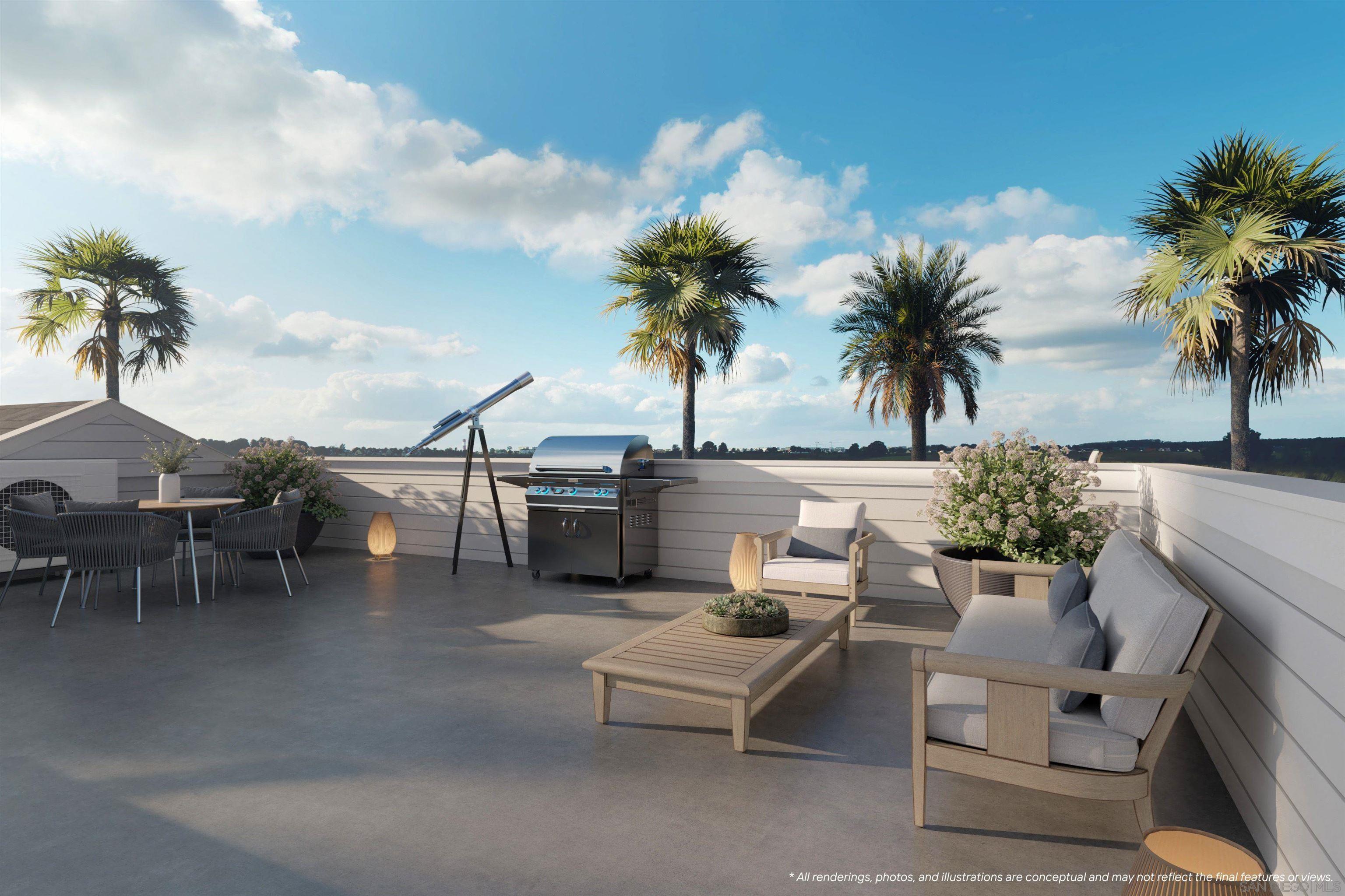 Detail Gallery Image 14 of 15 For 747  Orange Ave  #301,  Coronado,  CA 92118 - 3 Beds | 3 Baths