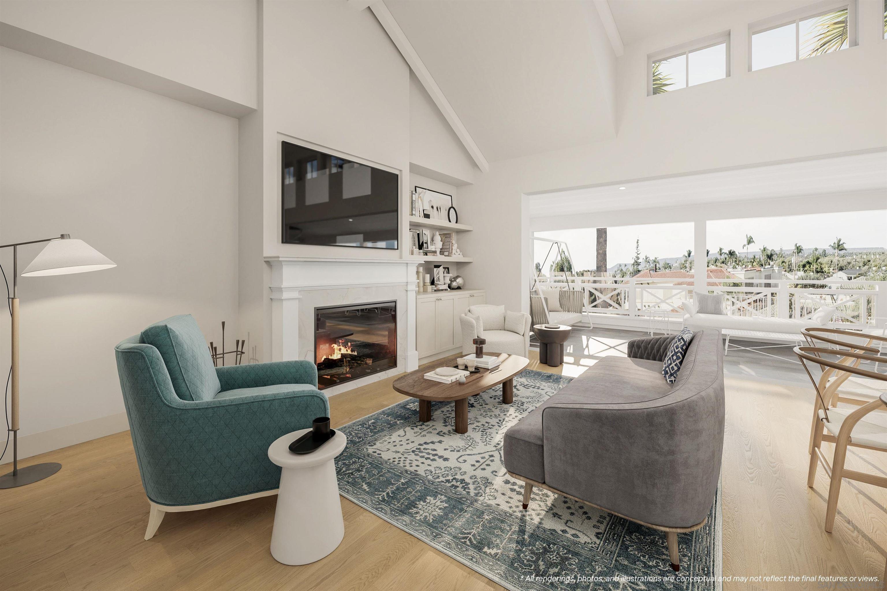 Detail Gallery Image 4 of 15 For 747  Orange Ave  #302,  Coronado,  CA 92118 - 3 Beds | 2 Baths