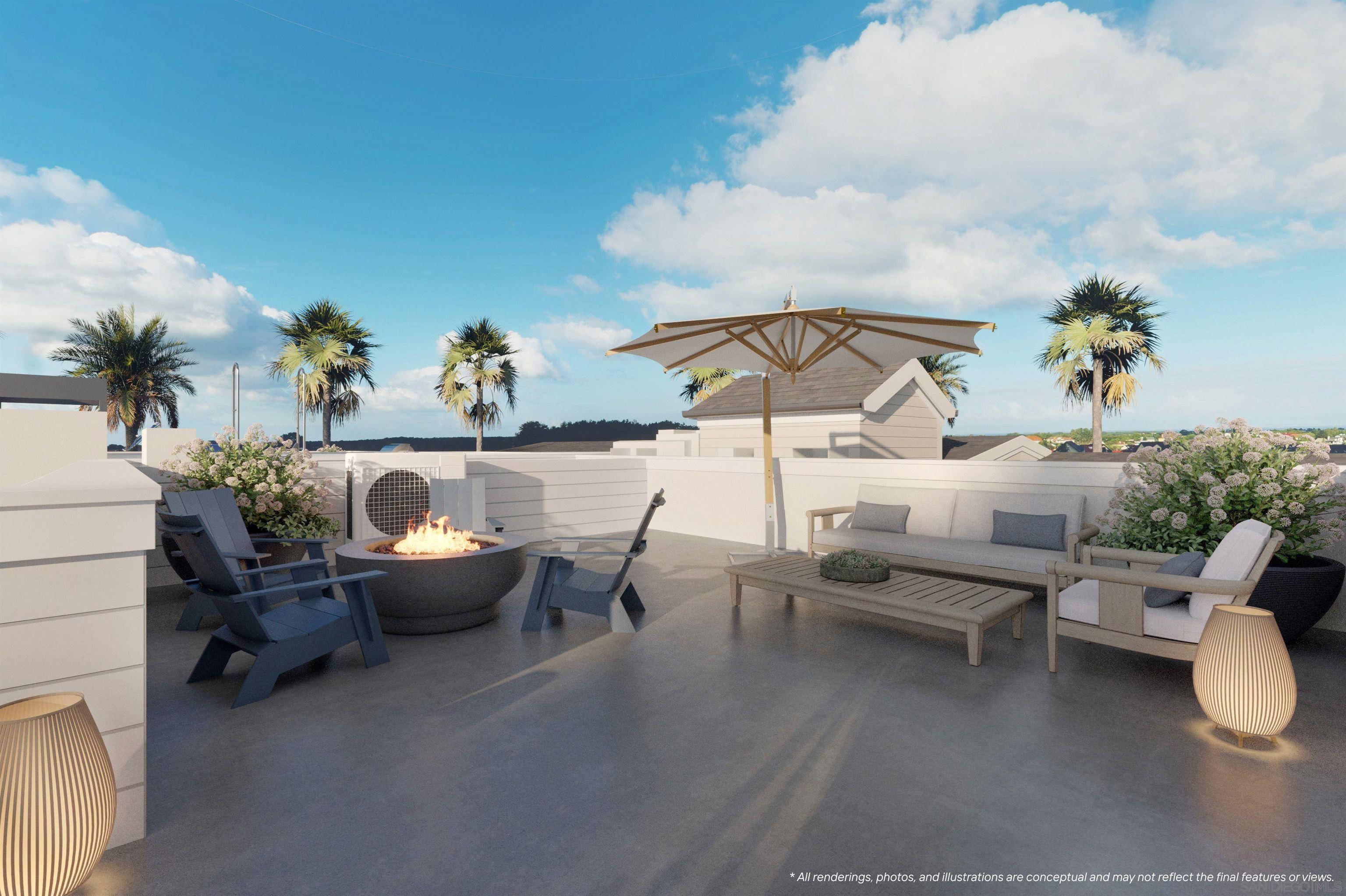 Detail Gallery Image 15 of 16 For 747  Orange Ave  #303,  Coronado,  CA 92118 - 3 Beds | 3 Baths