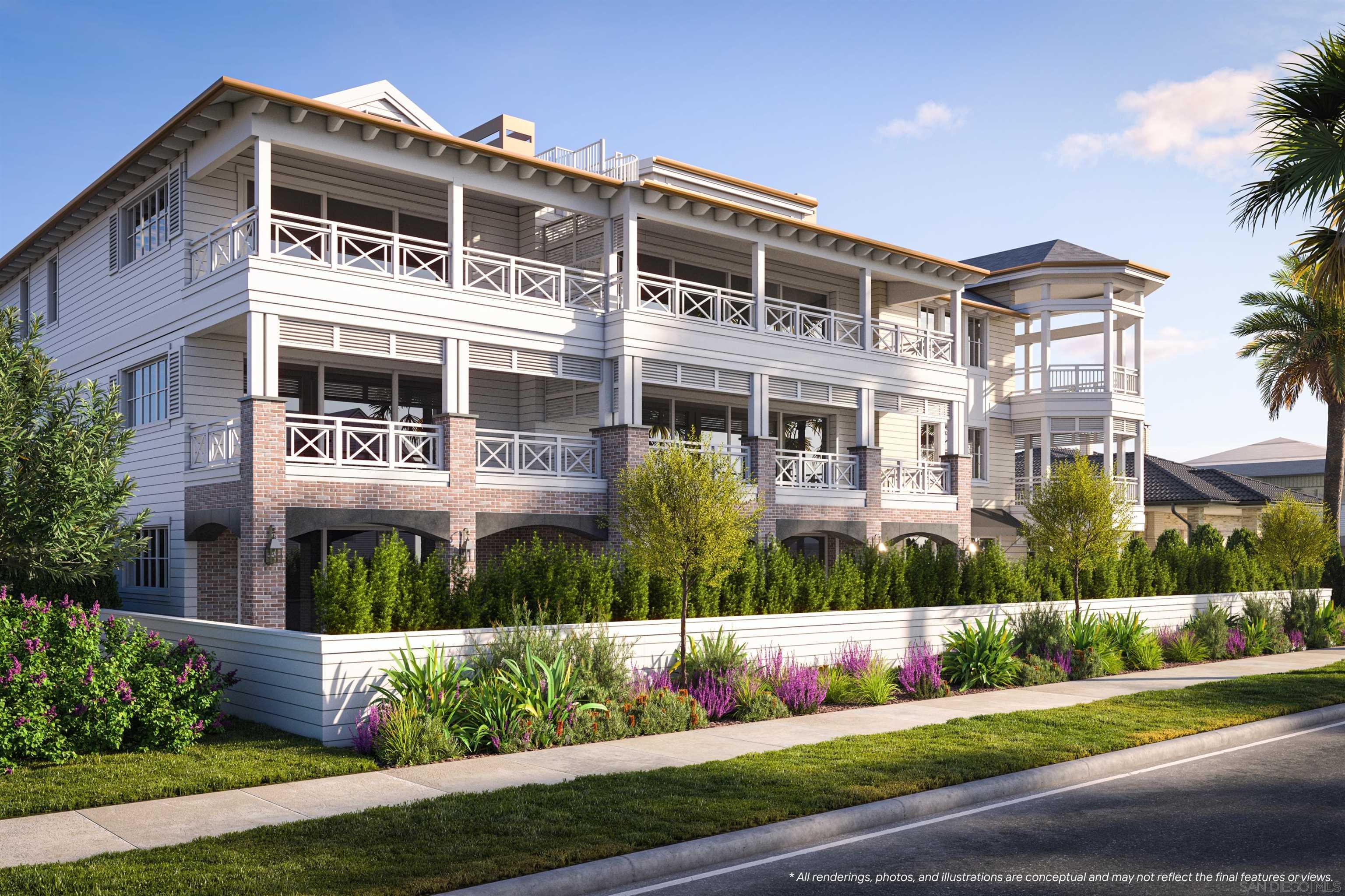 Detail Gallery Image 3 of 13 For 747  Orange Ave  #304,  Coronado,  CA 92118 - 3 Beds | 2/1 Baths