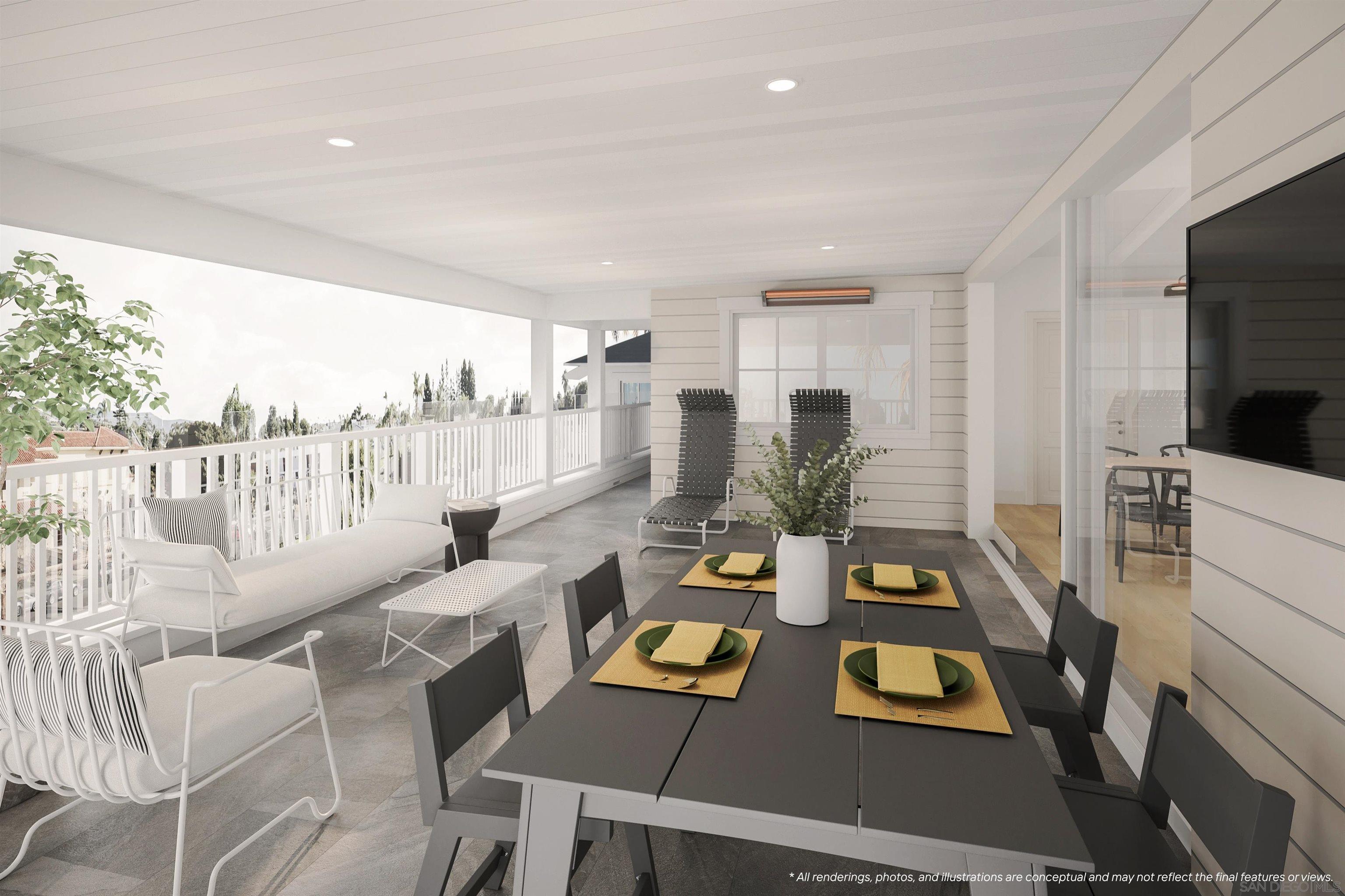 Detail Gallery Image 8 of 13 For 747  Orange Ave  #304,  Coronado,  CA 92118 - 3 Beds | 2/1 Baths