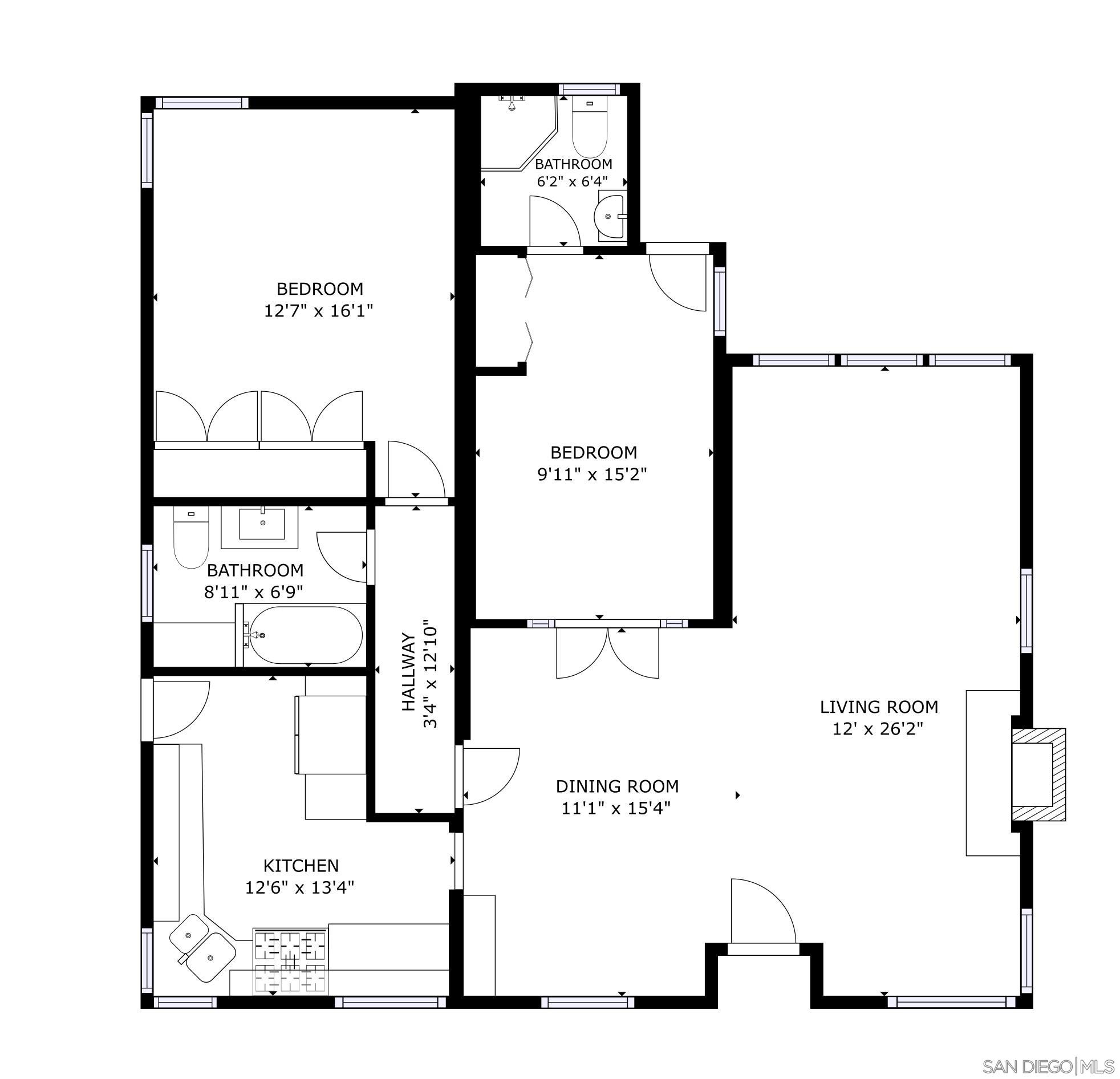 Detail Gallery Image 35 of 35 For 4437  Long Branch Ave, San Diego,  CA 92107 - 2 Beds | 2 Baths