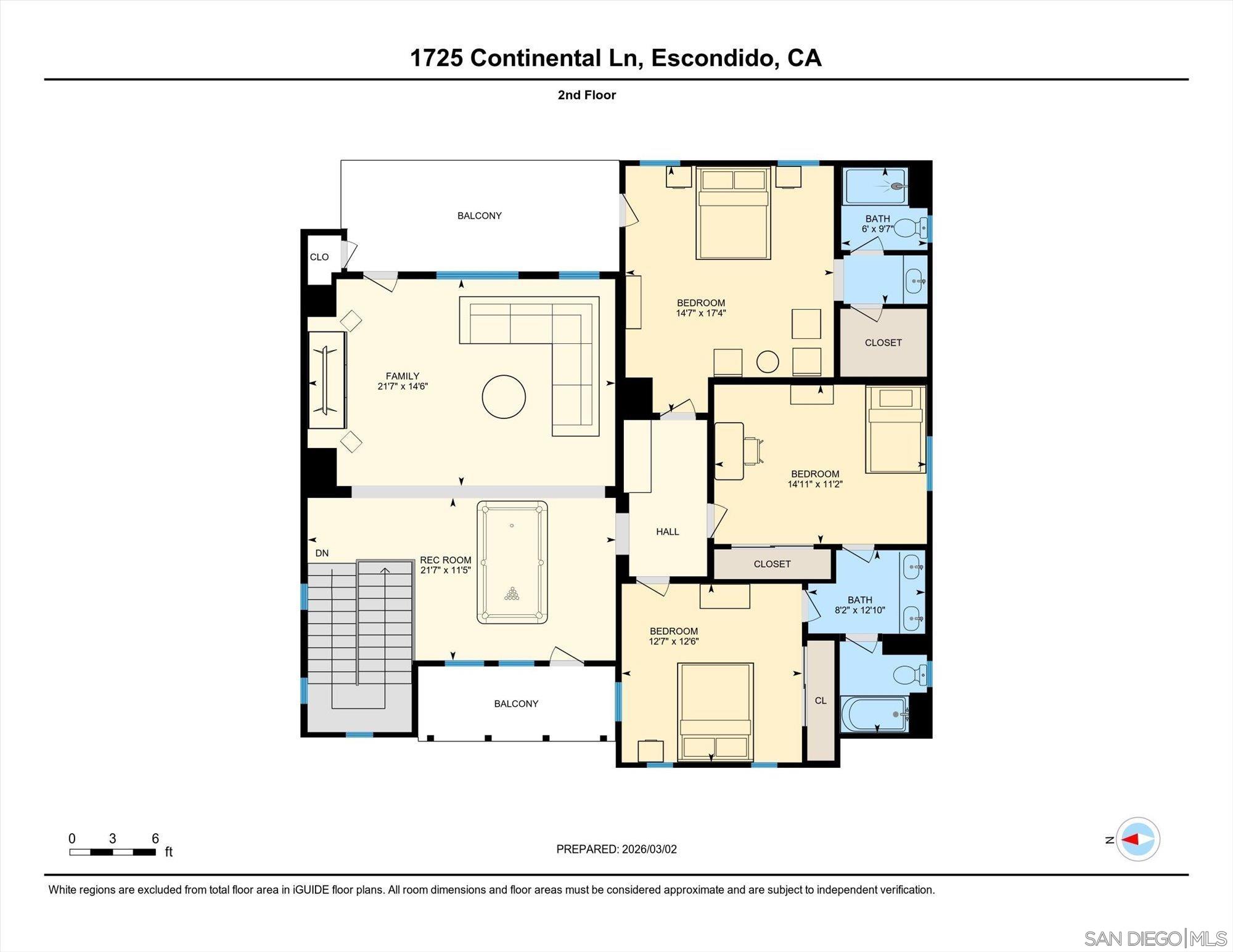 Detail Gallery Image 75 of 75 For 1725  Continental Lane, Escondido,  CA 92029 - 5 Beds | 3/1 Baths