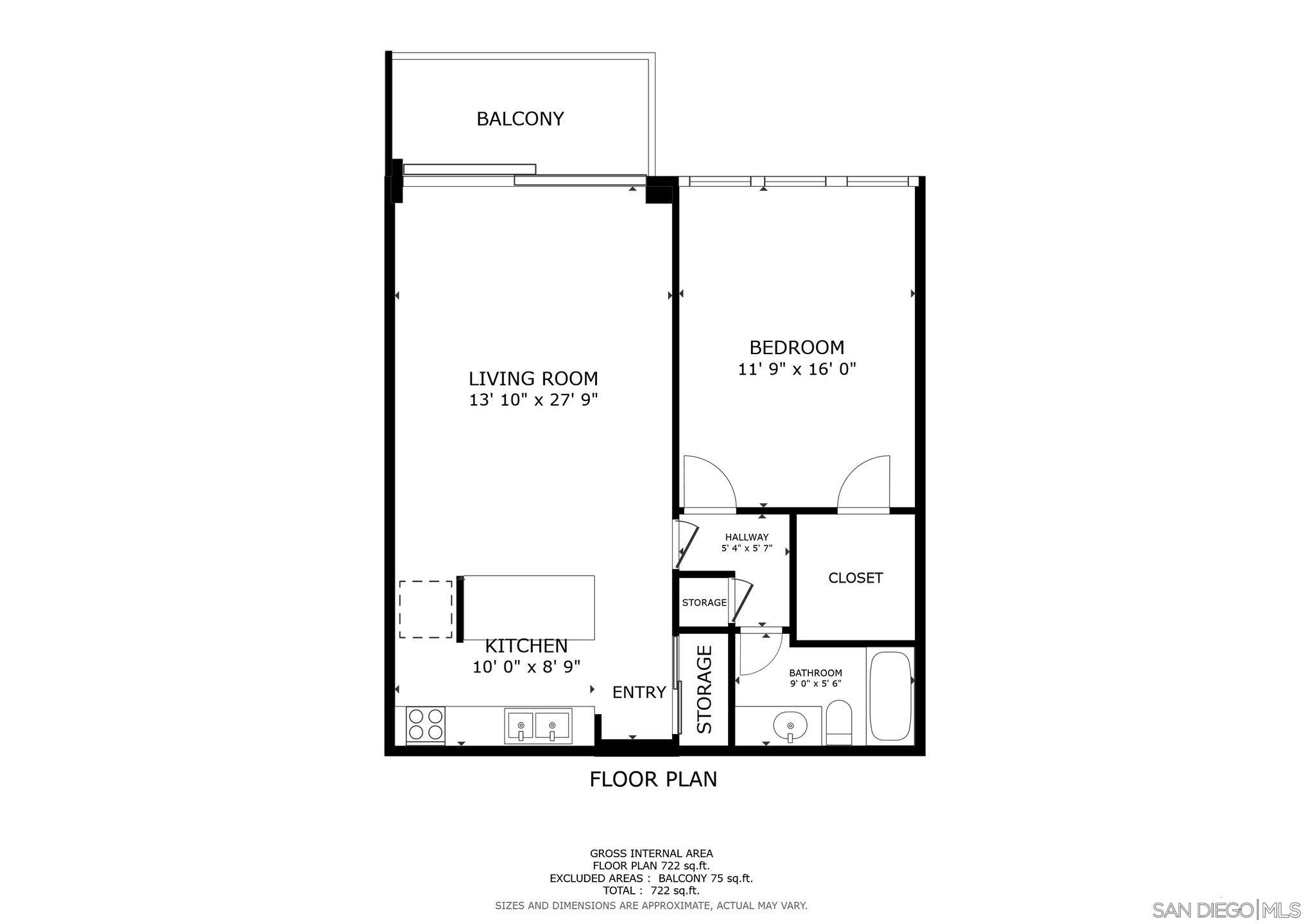 Detail Gallery Image 18 of 41 For 1830  Avenida Del Mundo  #1112,  Coronado,  CA 92118 - 1 Beds | 1 Baths