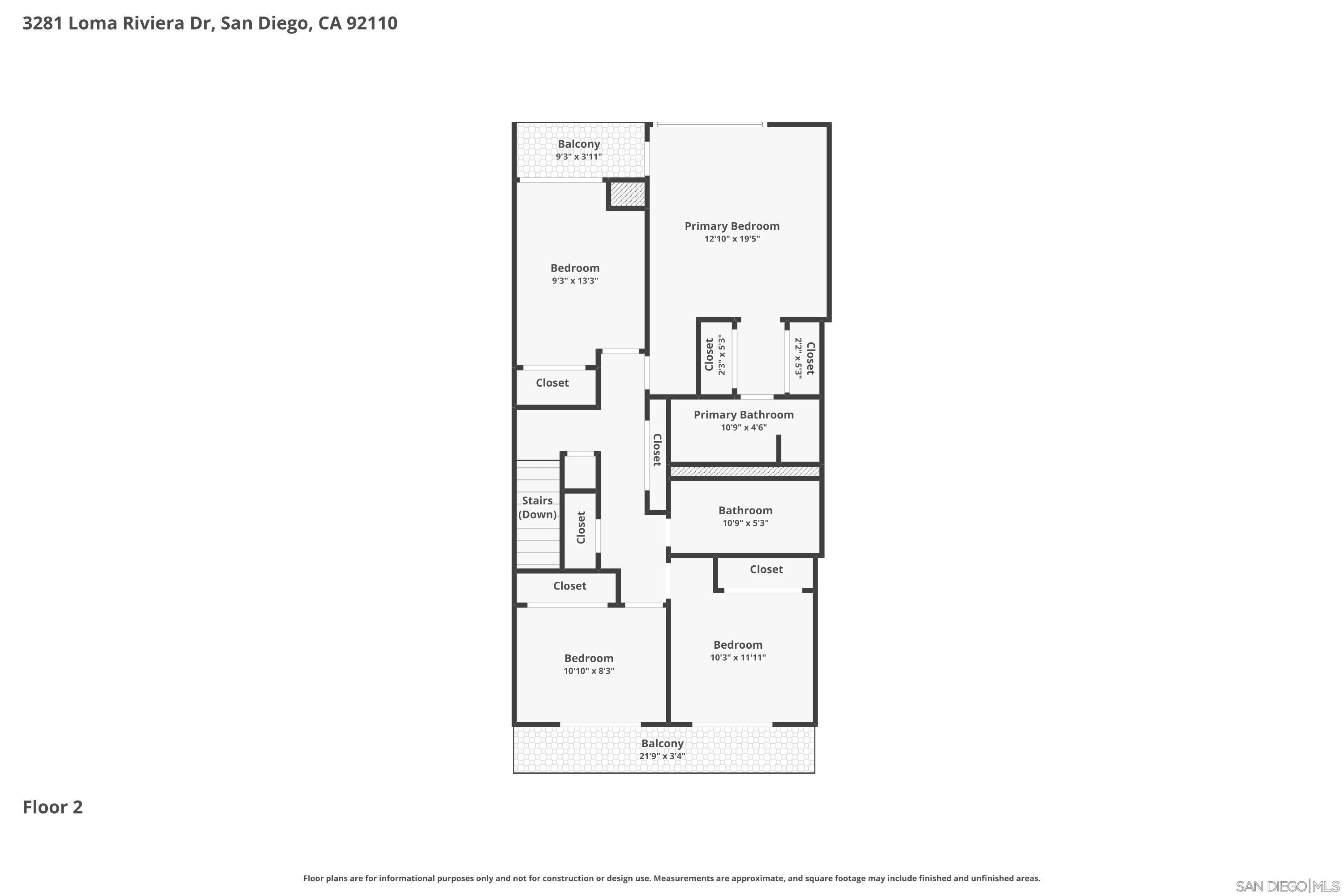 Detail Gallery Image 36 of 58 For 3281  Loma Riviera Drive, San Diego,  CA 92110 - 4 Beds | 2/1 Baths