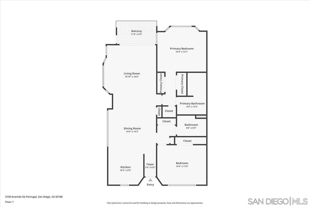 Detail Gallery Image 42 of 42 For 3130  Avenida De Portugal  #304,  San Diego,  CA 92106 - 2 Beds | 2 Baths