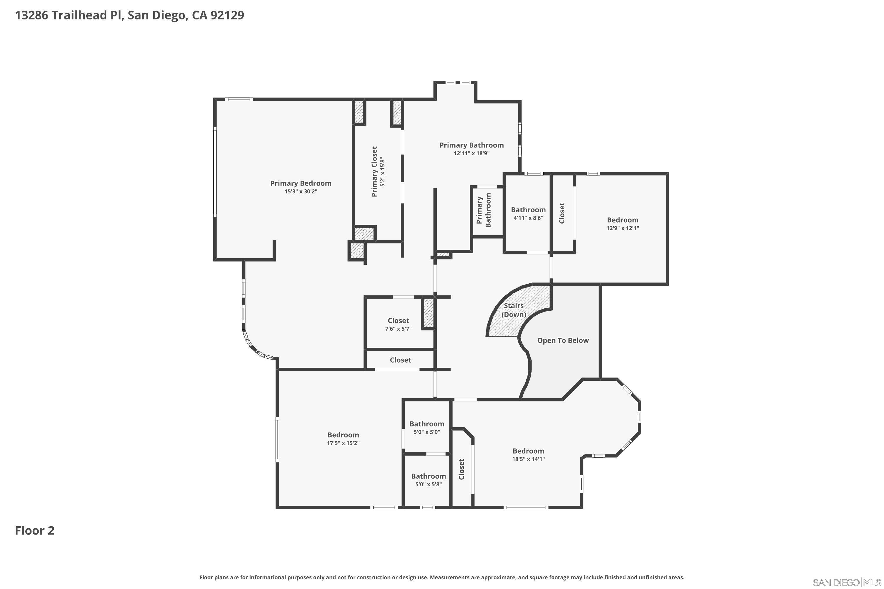 Detail Gallery Image 70 of 72 For 13286  Trailhead Place, San Diego,  CA 92129 - 5 Beds | 4/1 Baths