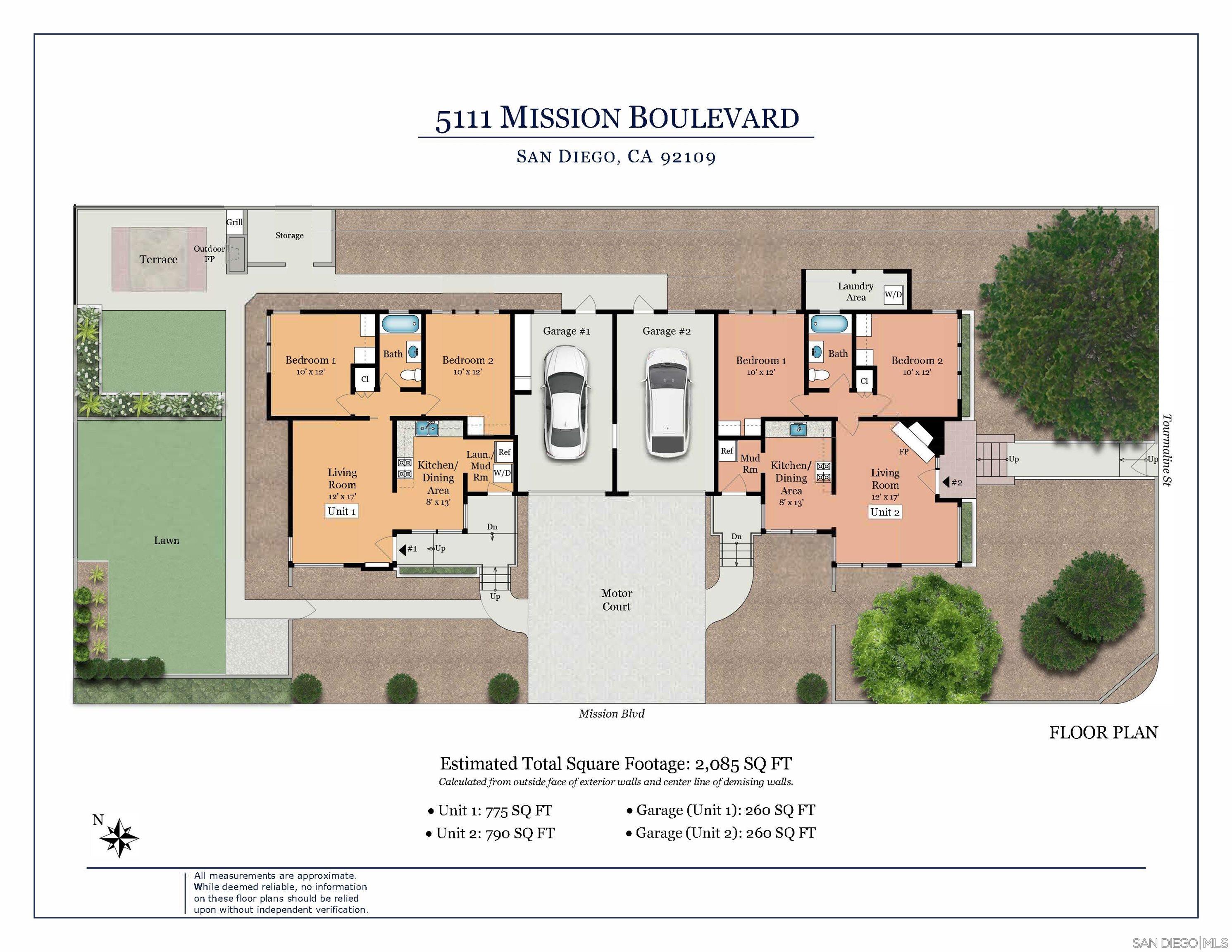 Detail Gallery Image 10 of 53 For 5111  Mission Blvd, San Diego,  CA 92109 - – Beds | – Baths