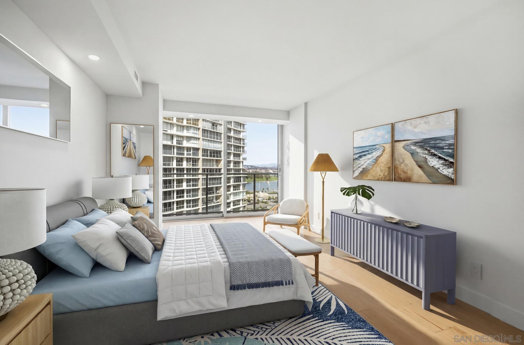 Detail Gallery Image 13 of 29 For 1760  Avenida Del Mundo  #801,  Coronado,  CA 92118 - 1 Beds | 1 Baths