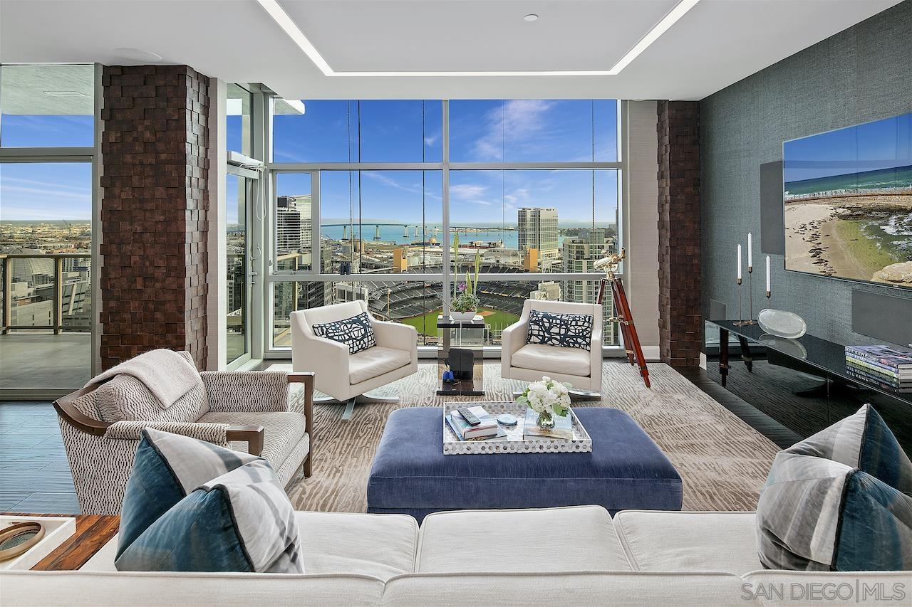 Detail Gallery Image 3 of 39 For 800  the Mark Ln  2803, San Diego,  CA 92101 - 3 Beds | 3 Baths