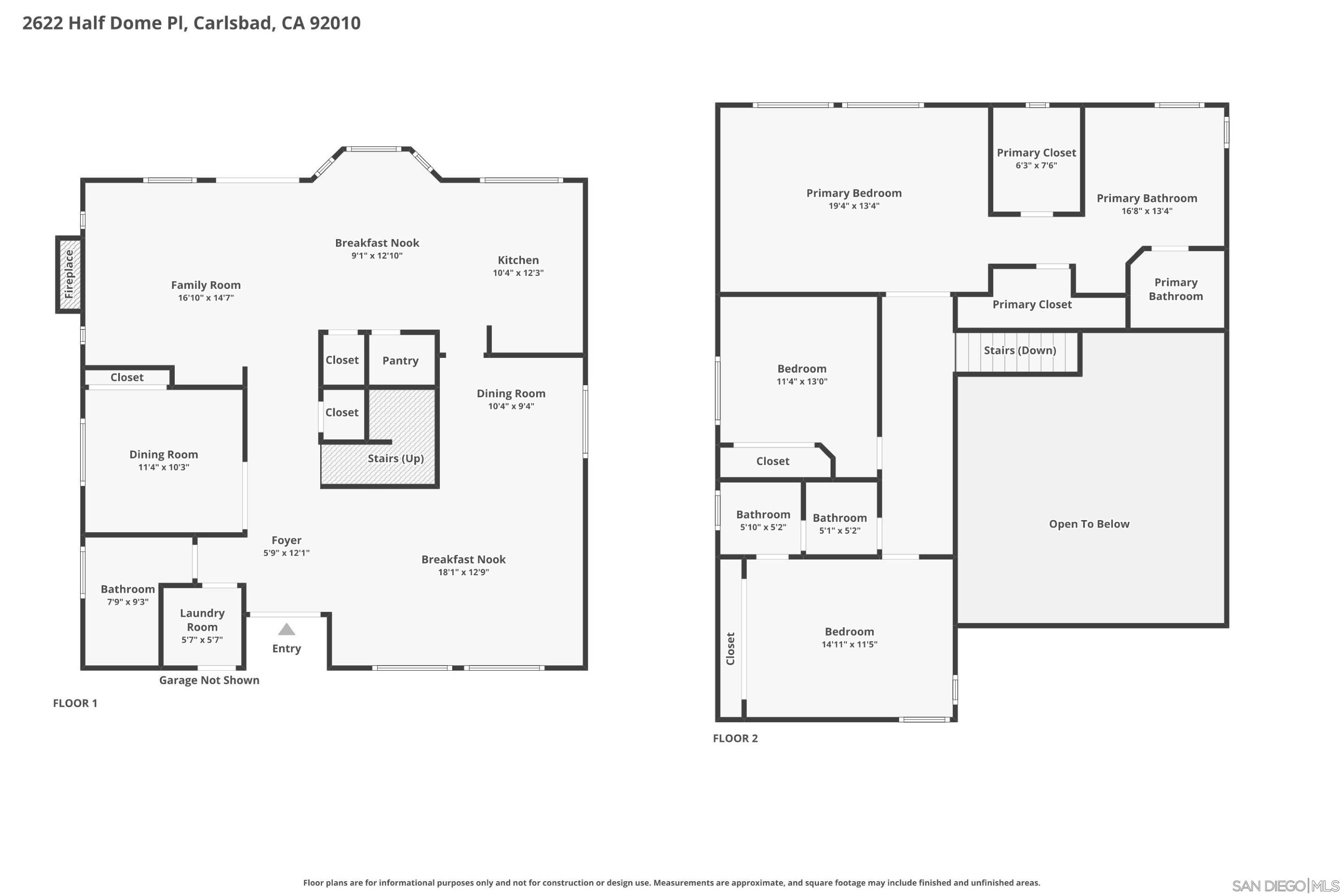 Detail Gallery Image 56 of 56 For 2622  Half Dome Pl, Carlsbad,  CA 92010 - 4 Beds | 3 Baths