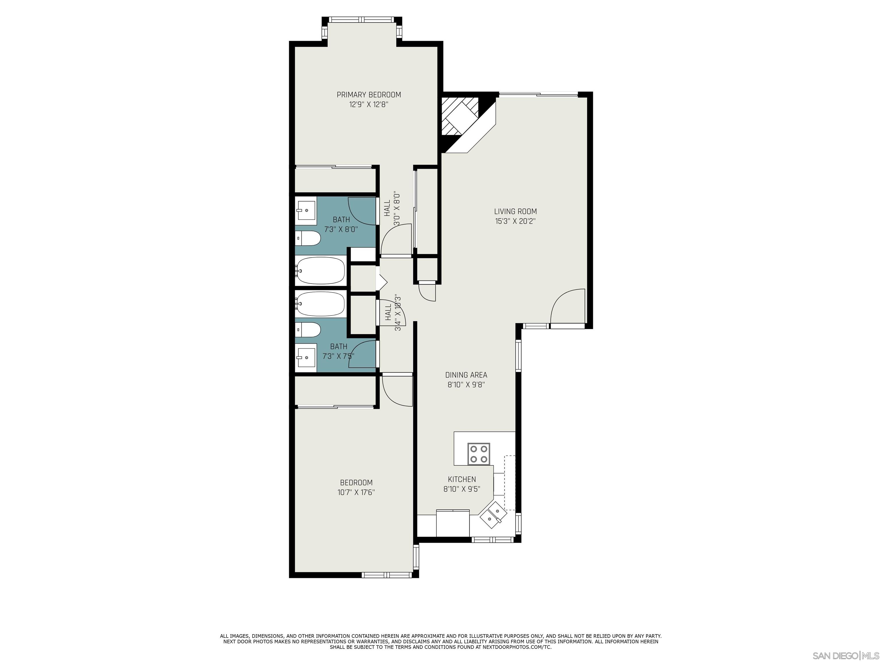 Detail Gallery Image 22 of 29 For 4829  Bella Pacific Row  #116,  San Diego,  CA 92109 - 2 Beds | 2 Baths