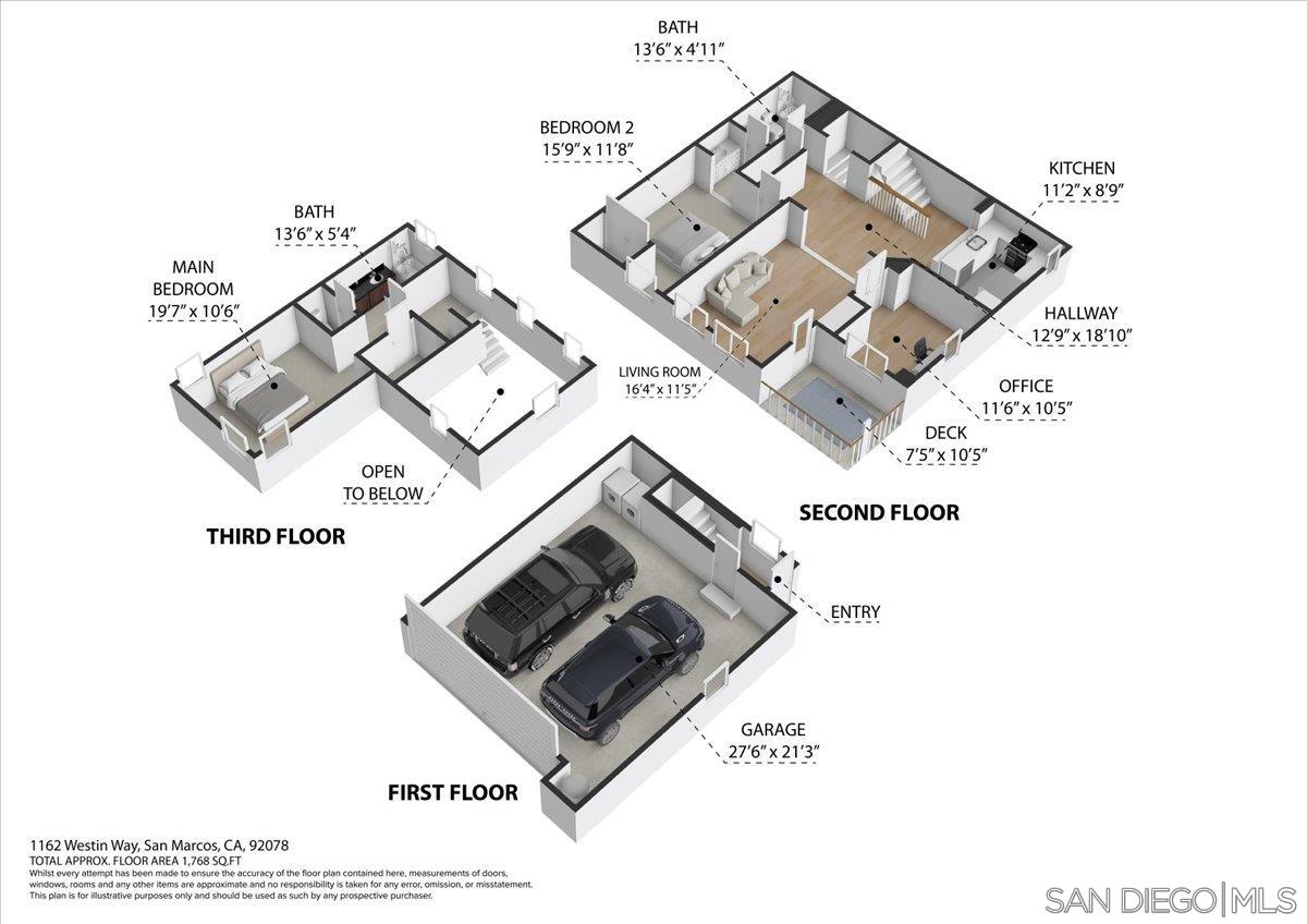 Detail Gallery Image 32 of 33 For 1162  Westin Way, San Marcos,  CA 92078 - 3 Beds | 2 Baths