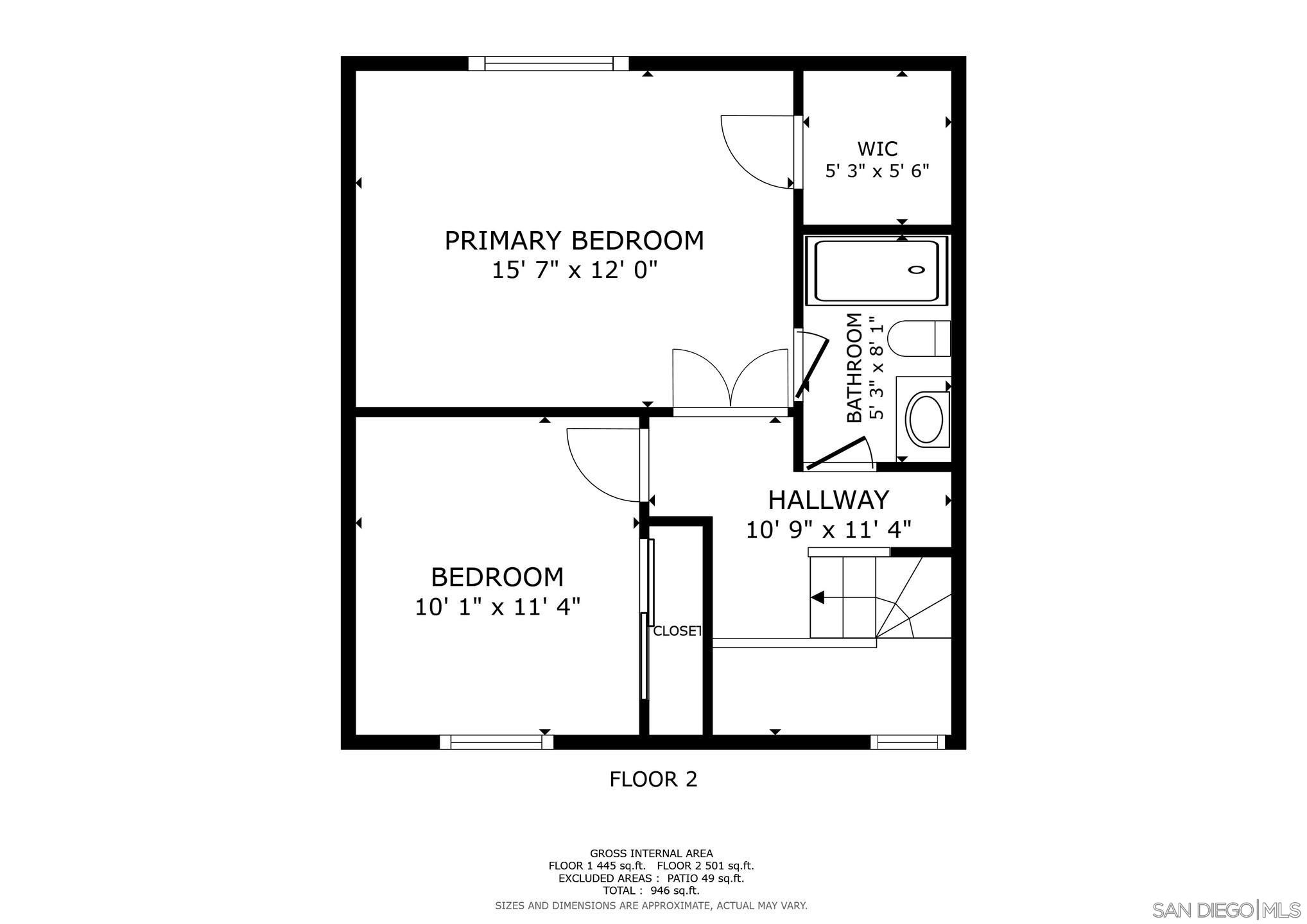 Detail Gallery Image 22 of 22 For 7813  Starling Dr, San Diego,  CA 92123 - 2 Beds | 1 Baths