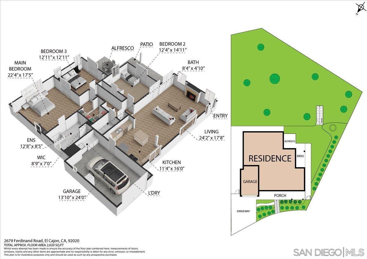 Detail Gallery Image 31 of 32 For 2679  Ferdinand Road, El Cajon,  CA 92020 - 3 Beds | 2 Baths